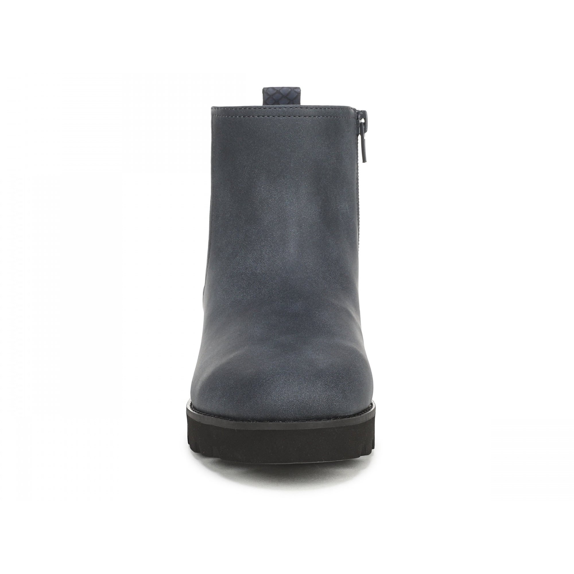 Vionic Cami Women's Boots - Navy Blazer - Front of Shoe