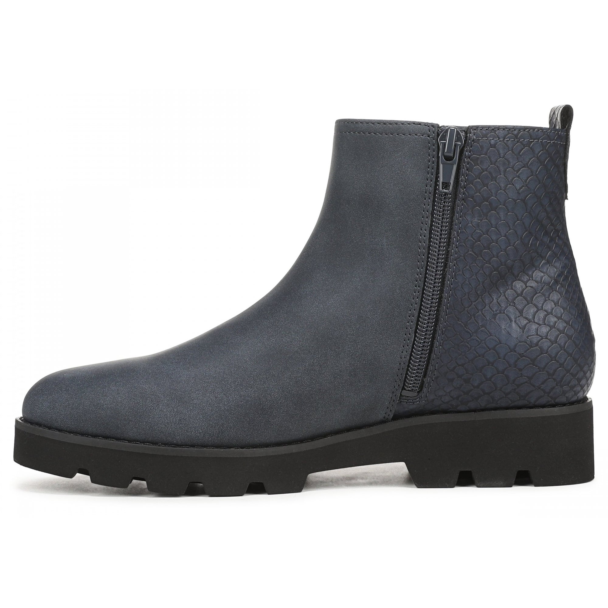 Vionic Cami Women's Boots - Navy Blazer - Side