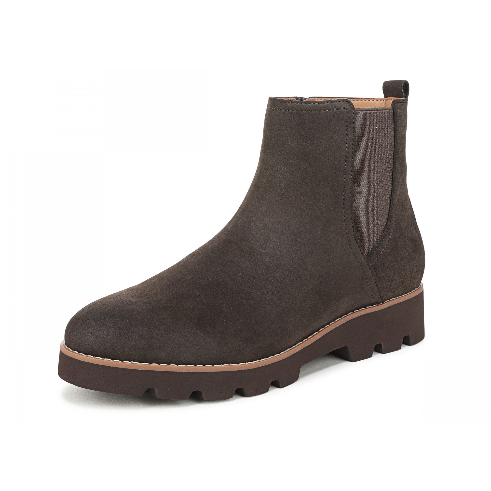 Vionic Cami Women's Boots - Chocolate - Angle Main