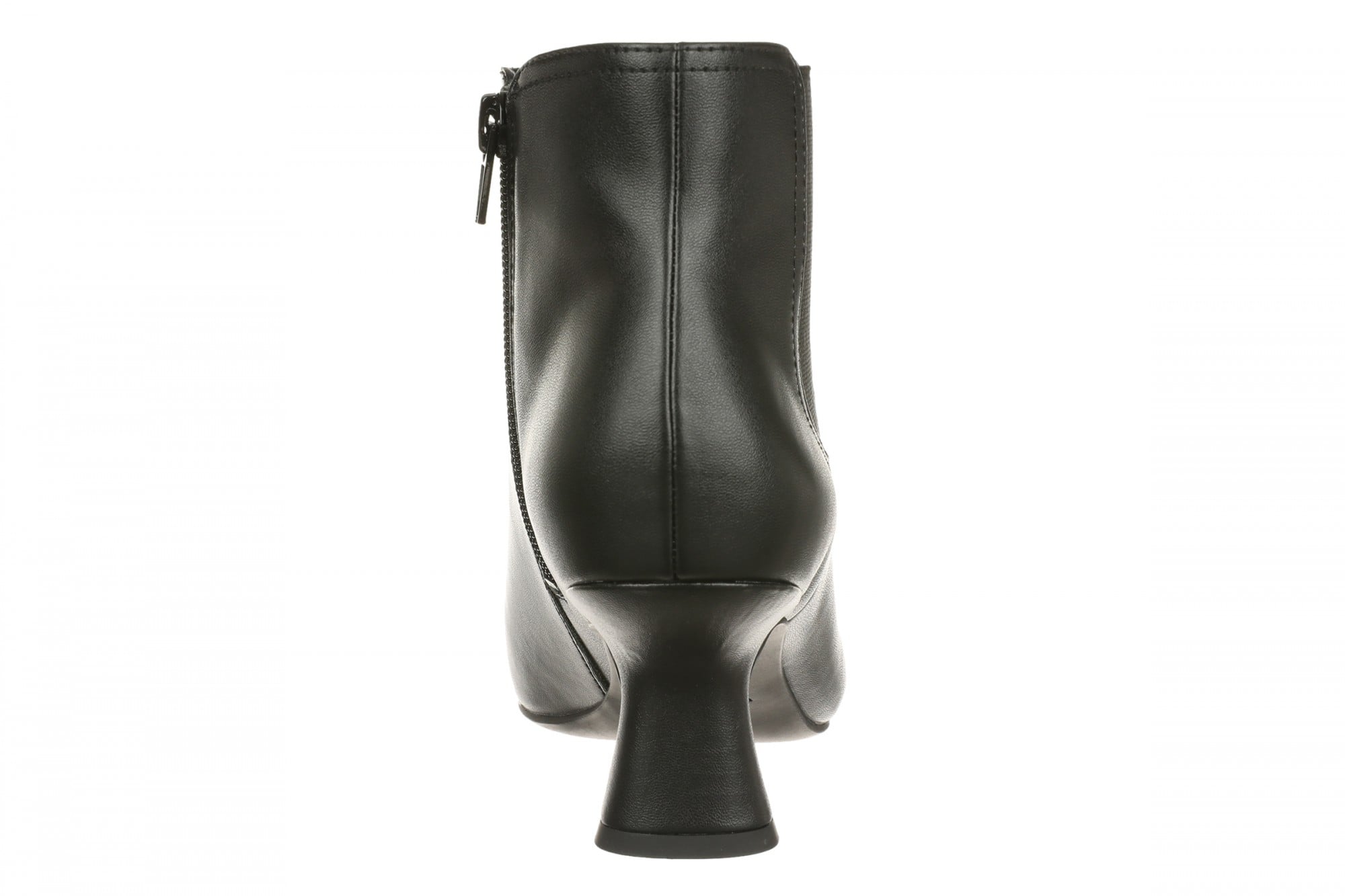 Vionic Sloan Women's Cushioned Heeled Ankle Boot - Black - Back