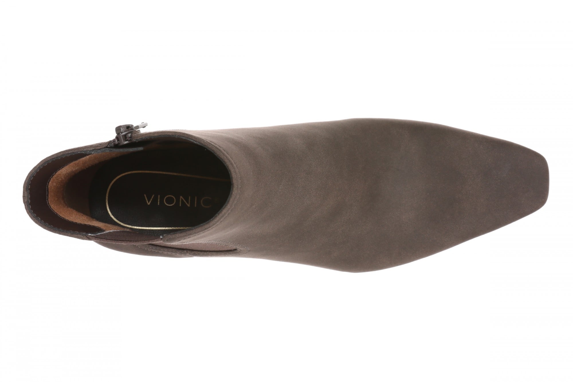 Vionic Sloan Women's Cushioned Heeled Ankle Boot - Chocolate - Top