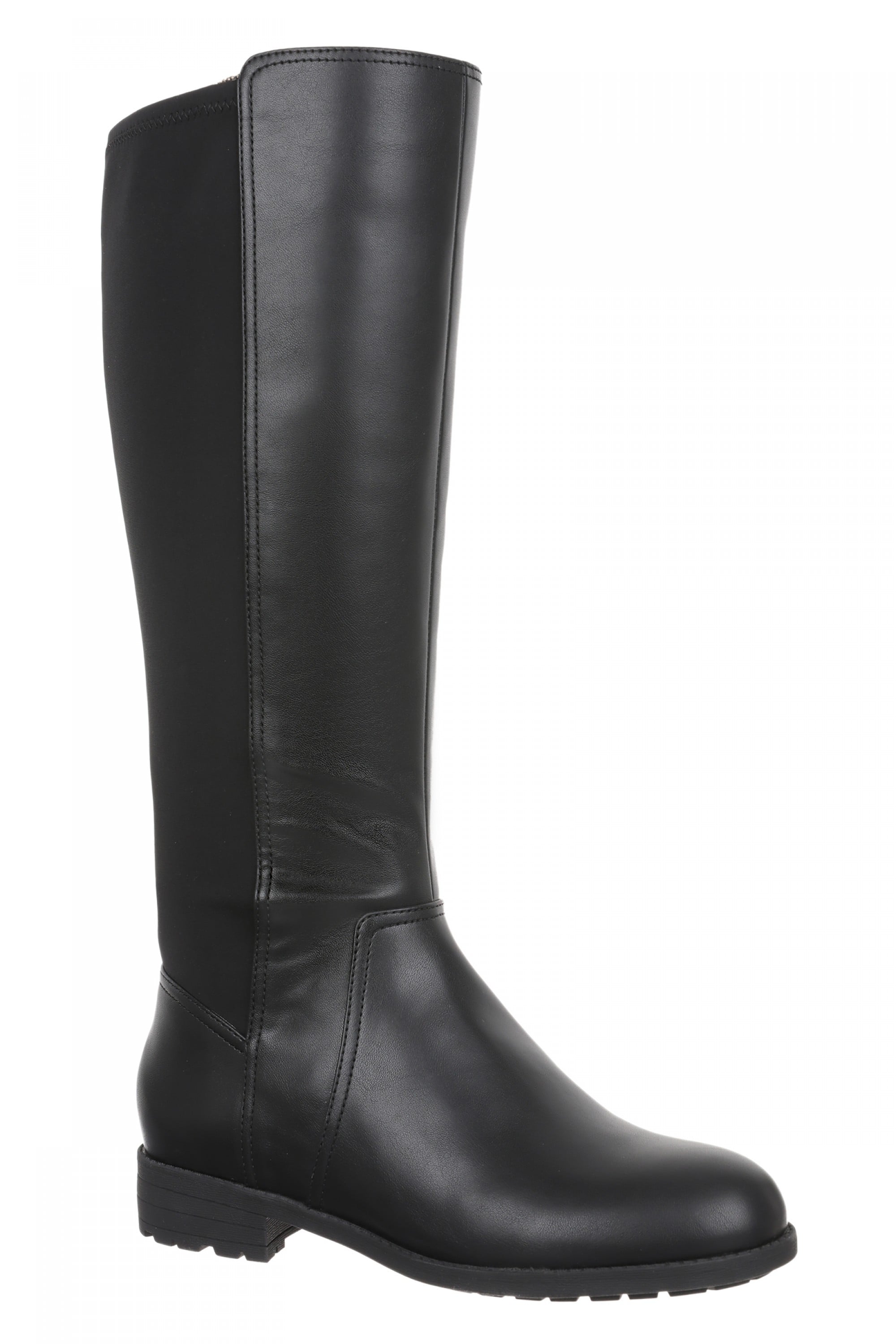 Vionic Janelle Women's Tall Stretch Boot - Black - Angle main