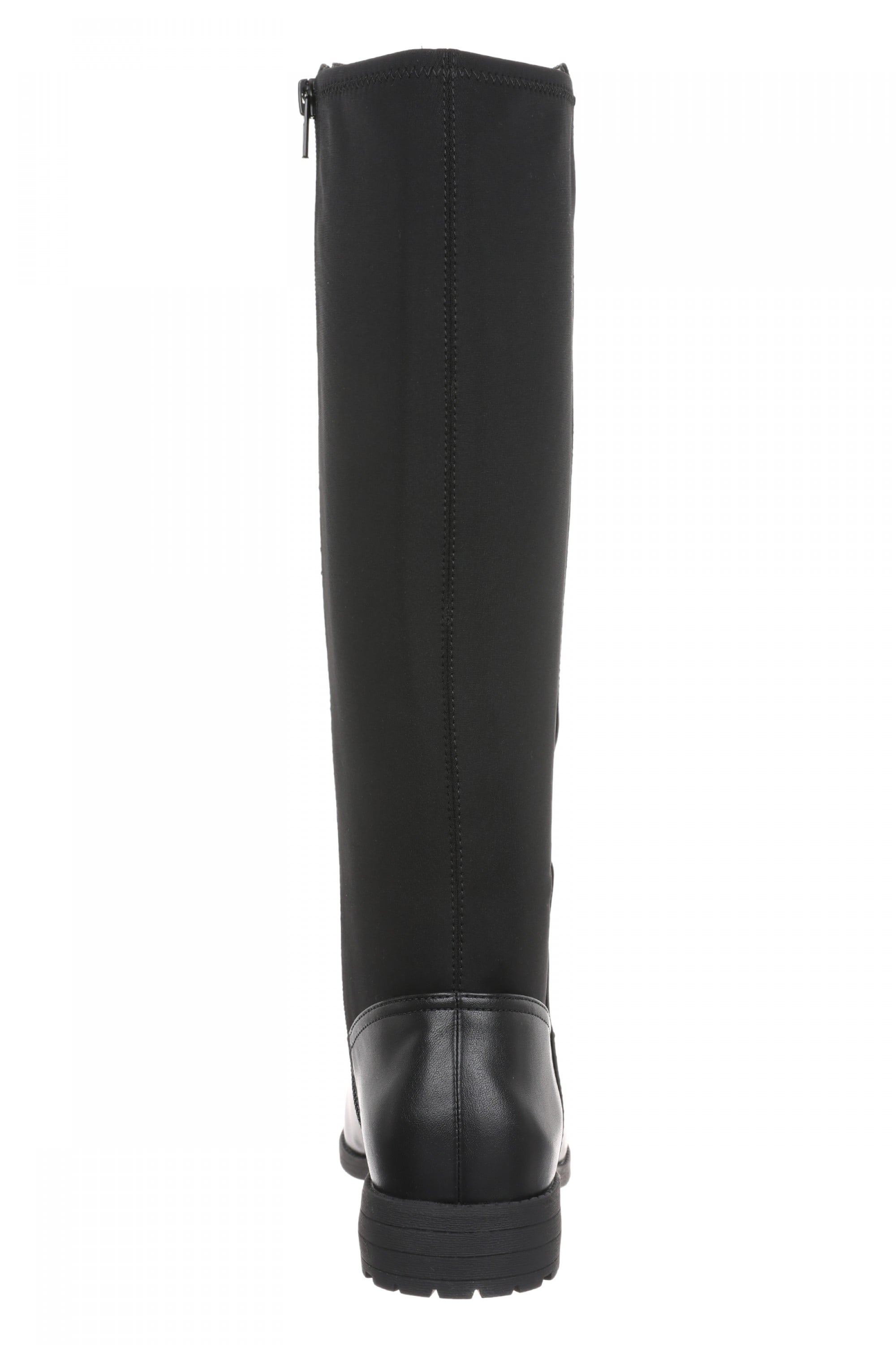 Vionic Janelle Women's Tall Stretch Boot - Black - Back