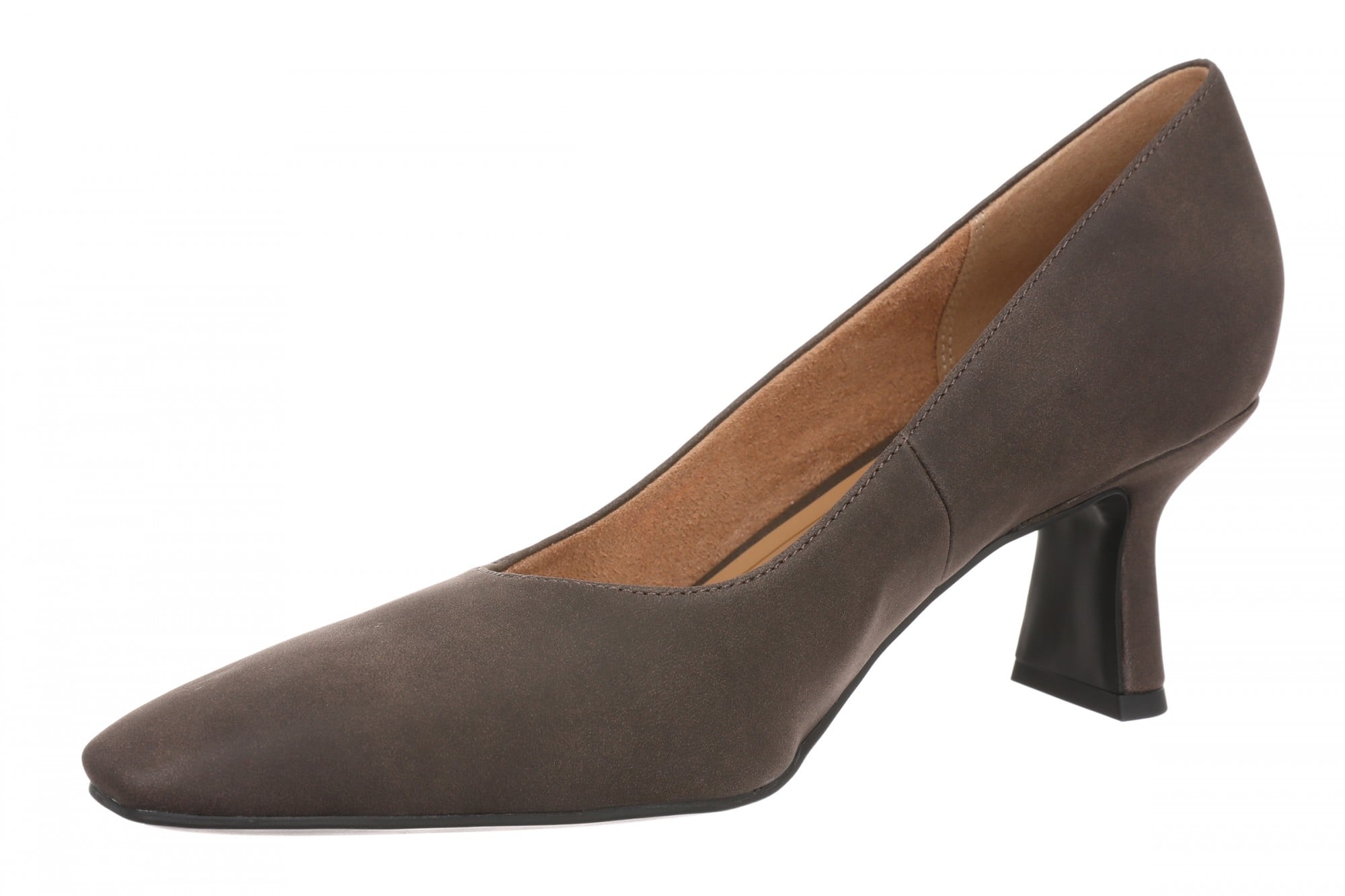 Vionic Saylor Women's Cushioned Pump - Chocolate - Left angle