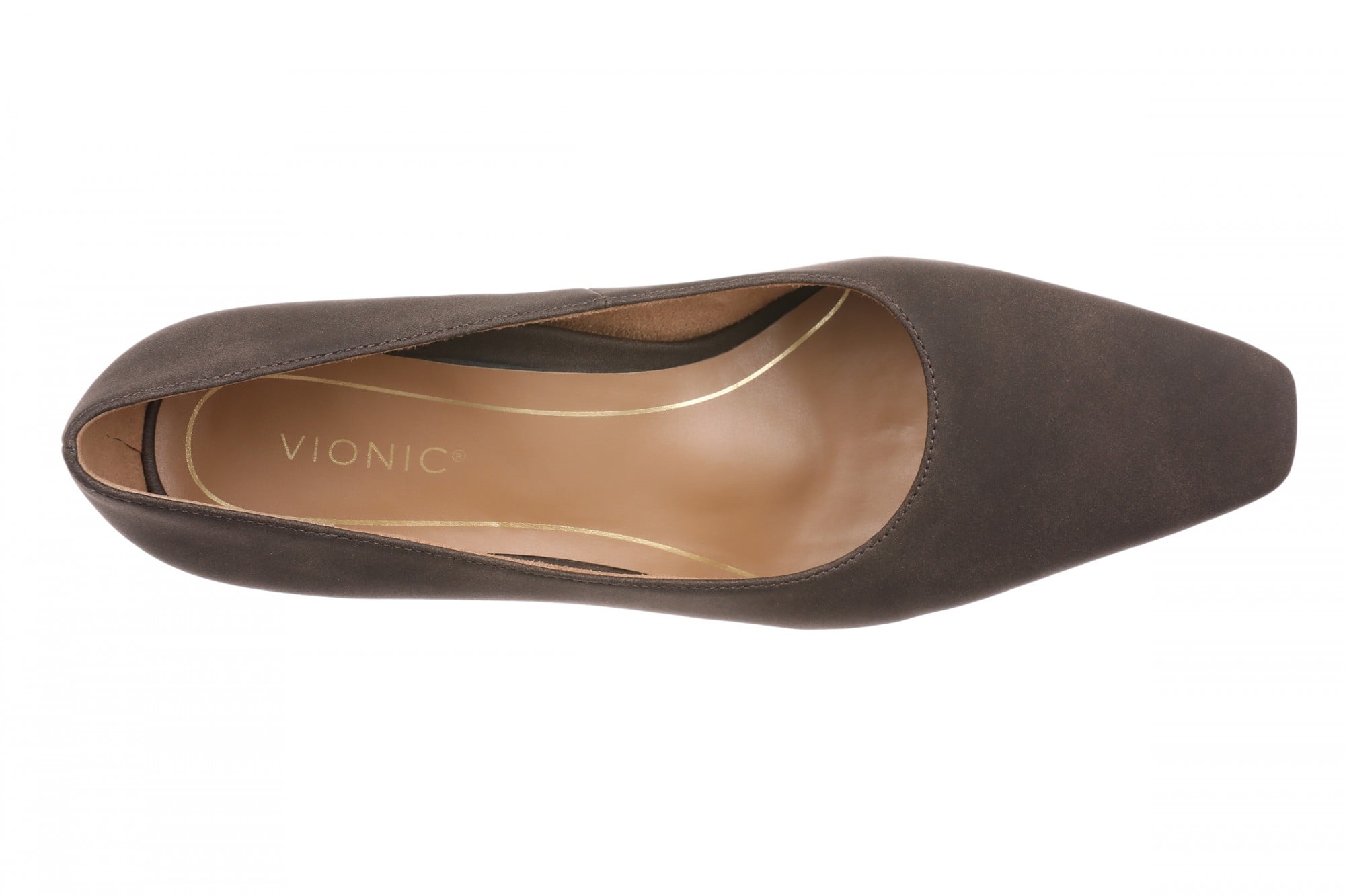 Vionic Saylor Women's Cushioned Pump - Chocolate - Top