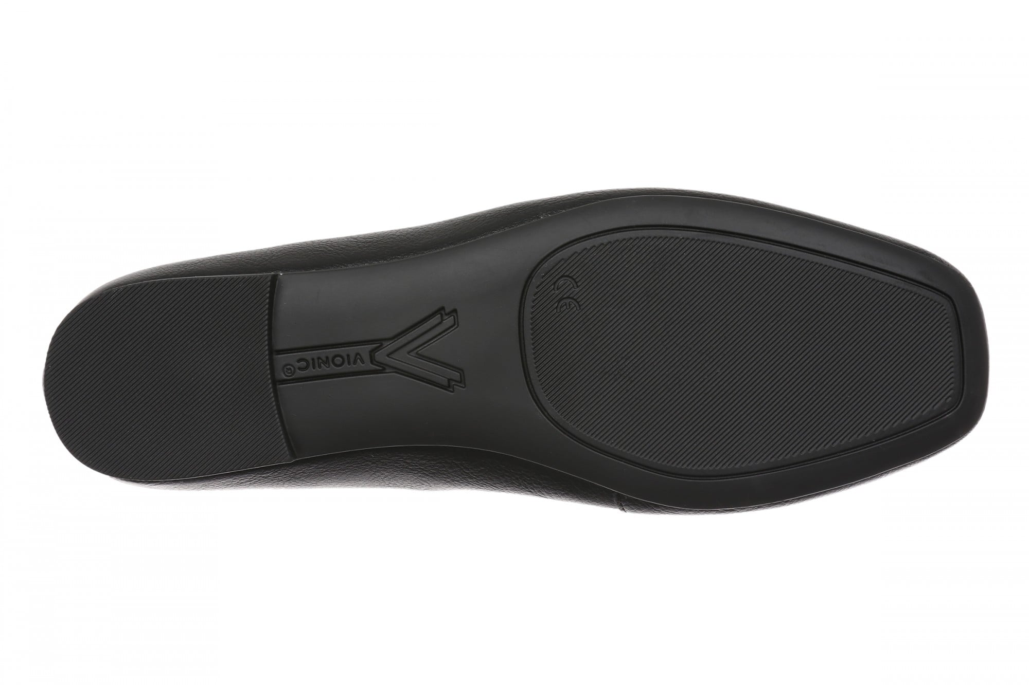 Vionic Halina Women's Arch Support Penny Loafer - Black - Bottom