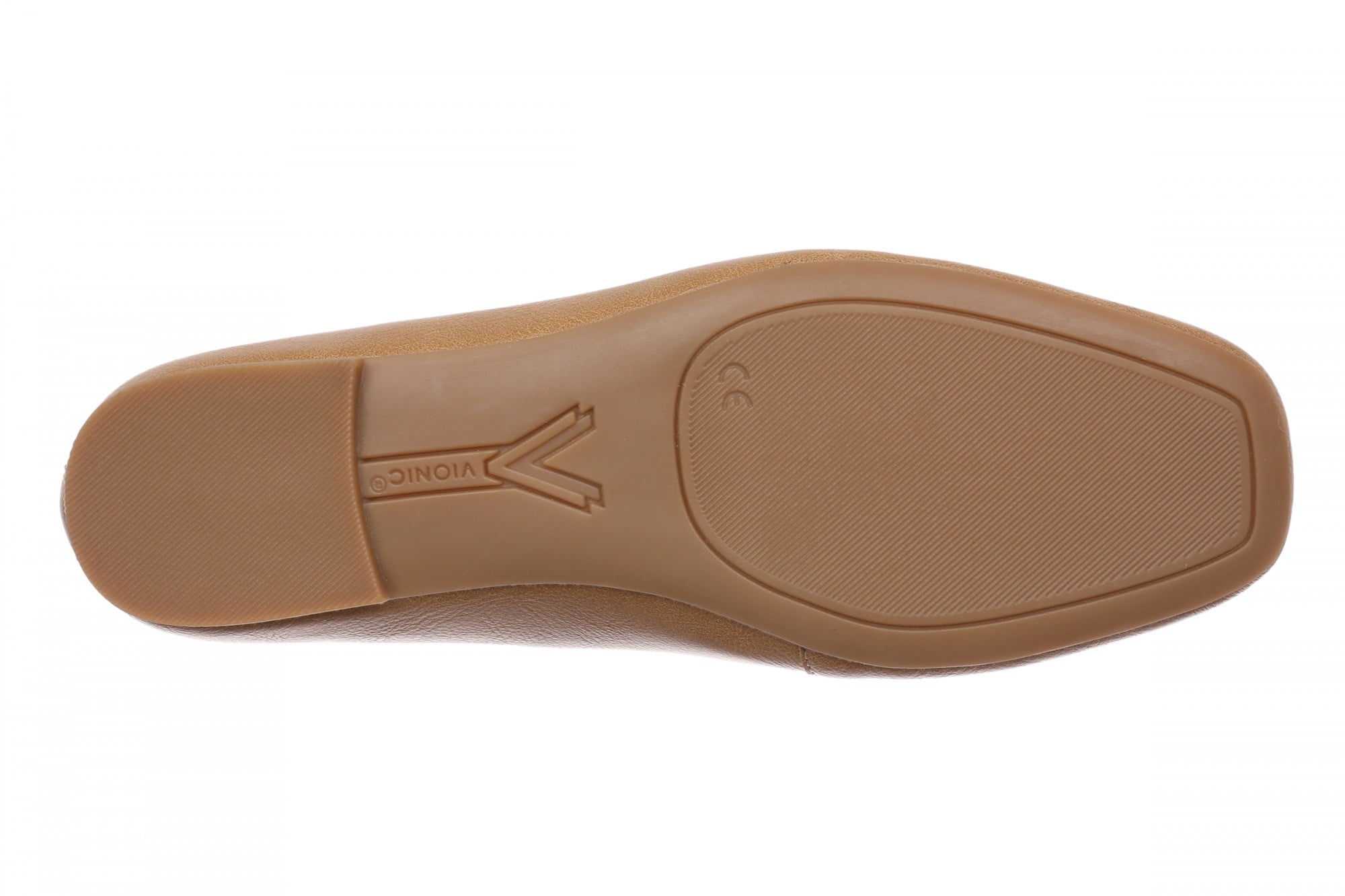 Vionic Halina Women's Arch Support Penny Loafer - Sand - Bottom