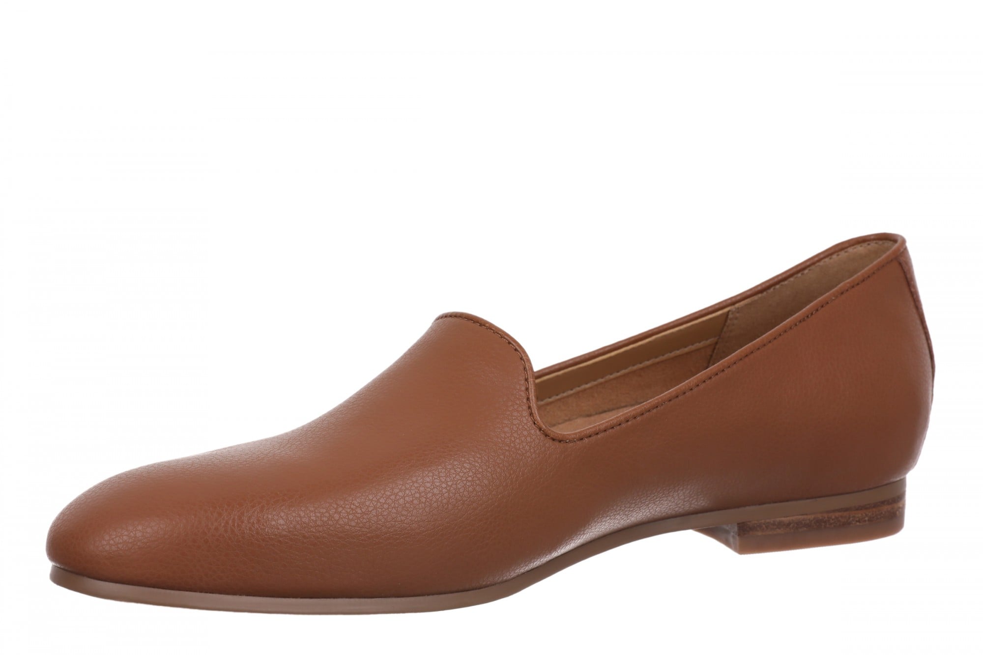 Vionic Willa II Women's Slip-On Loafer - Tan - Left angle