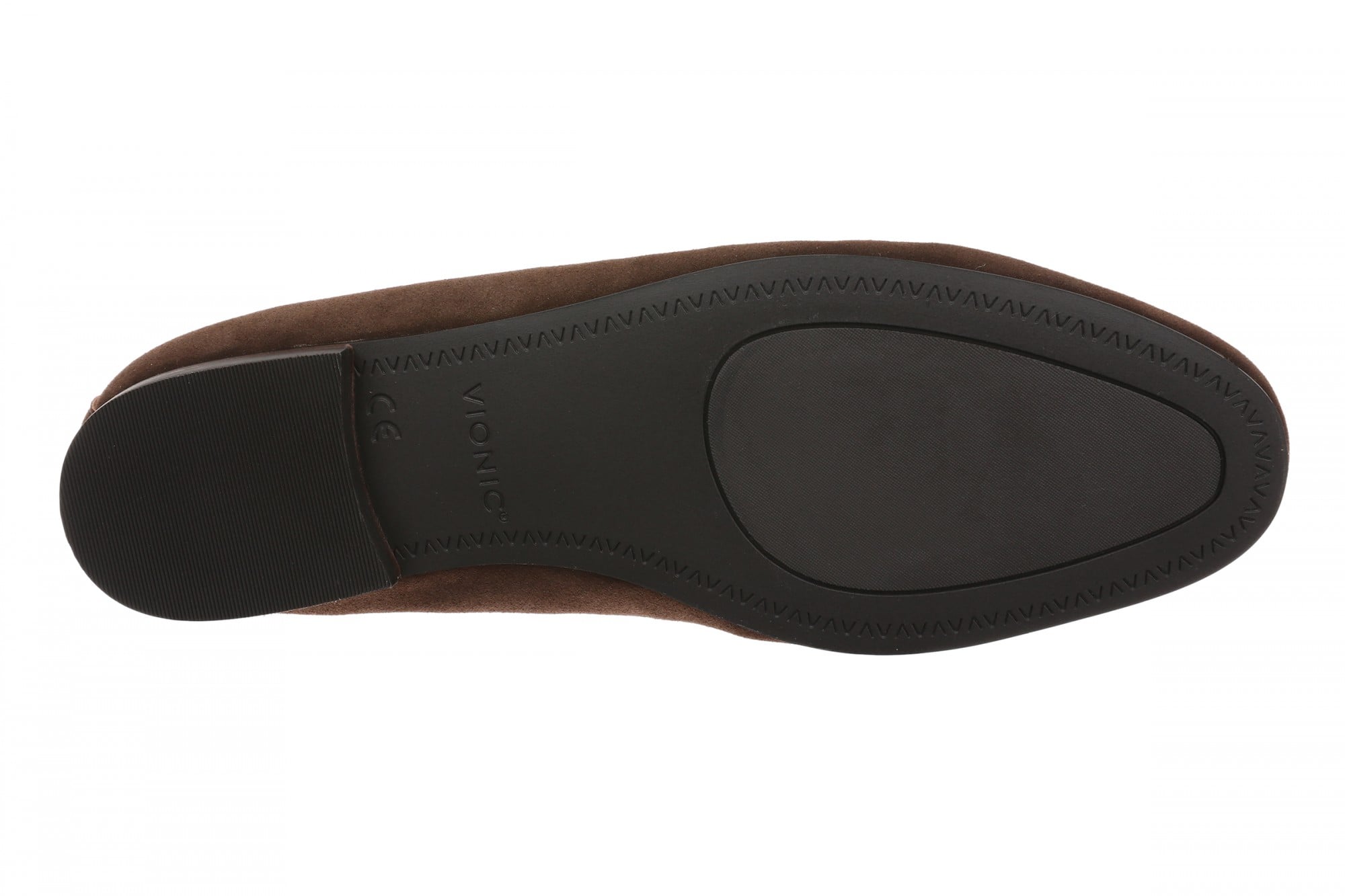 Vionic Willa II Women's Comfort Slip-on Flat - Swiss Chocolate - Bottom