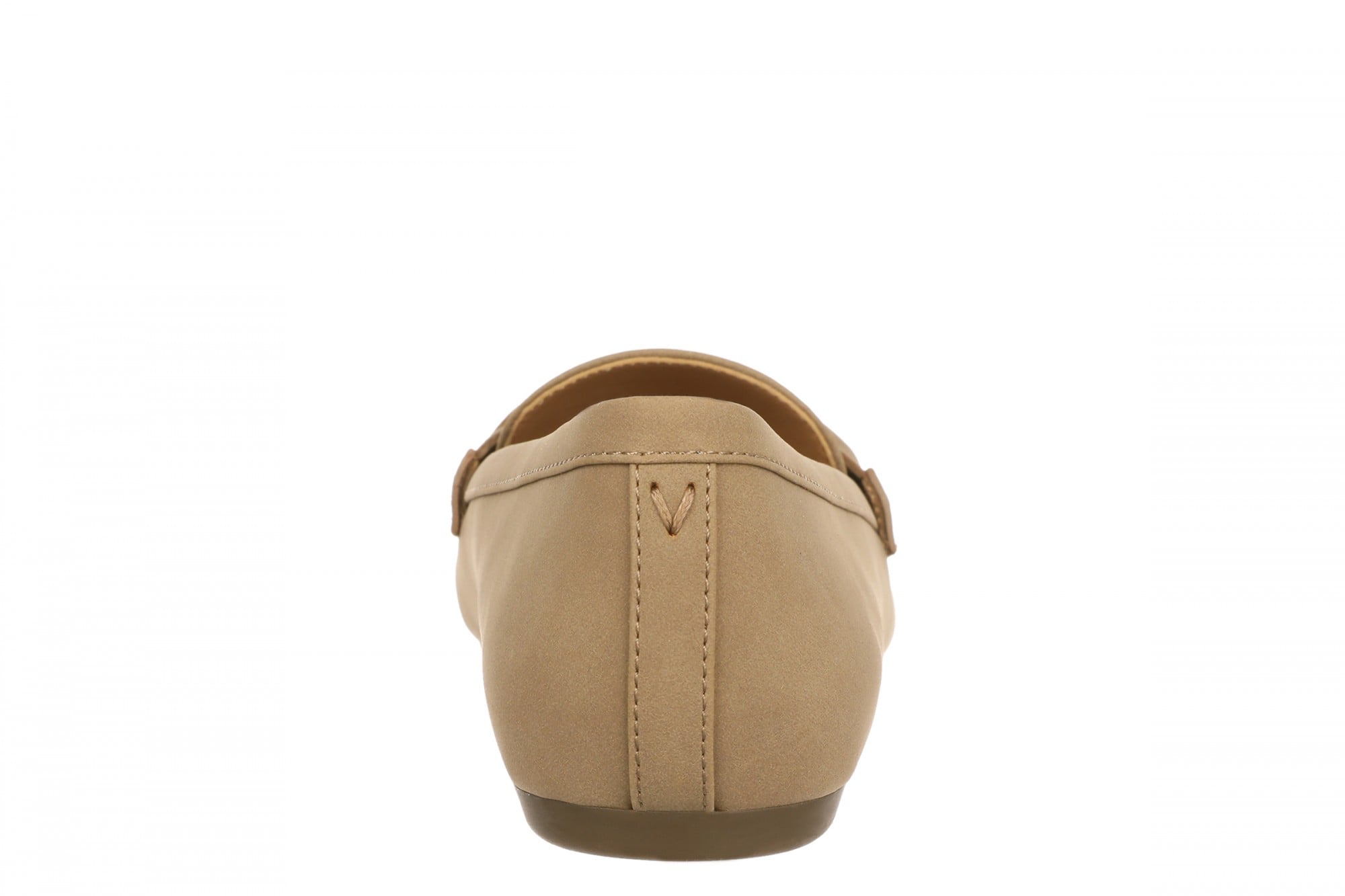 Vionic Campbell Women's Cushioned Slip-On Loafer - Light Brown - Back