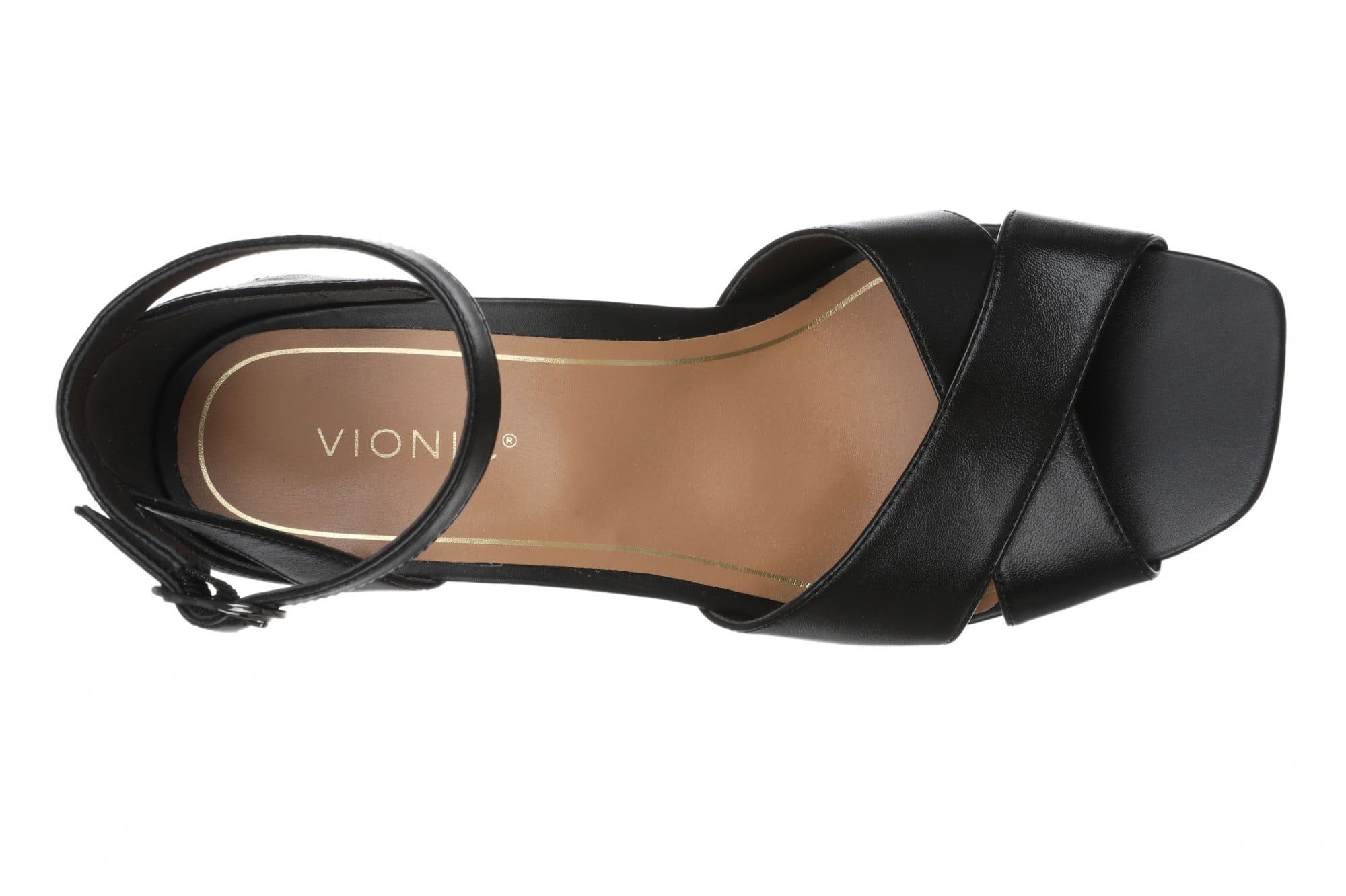 Vionic Charmaine Women's Heeled Sandal - Black - Top
