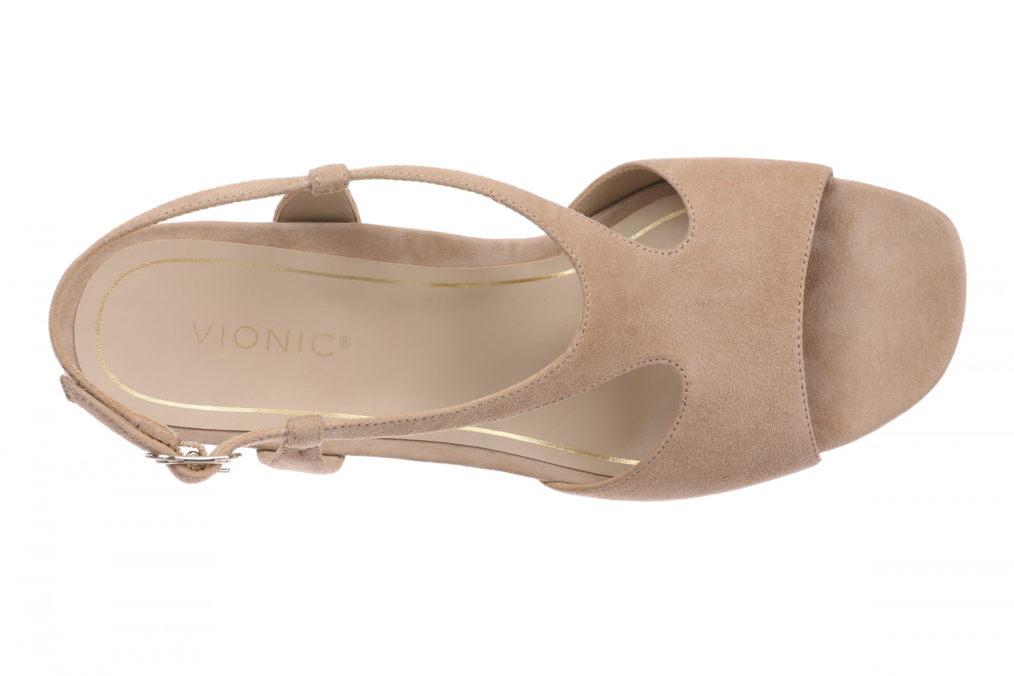 beige mother of the bride dress Vionic Raquel Slingback Sandal - Women's Dress Heel with Arch Support