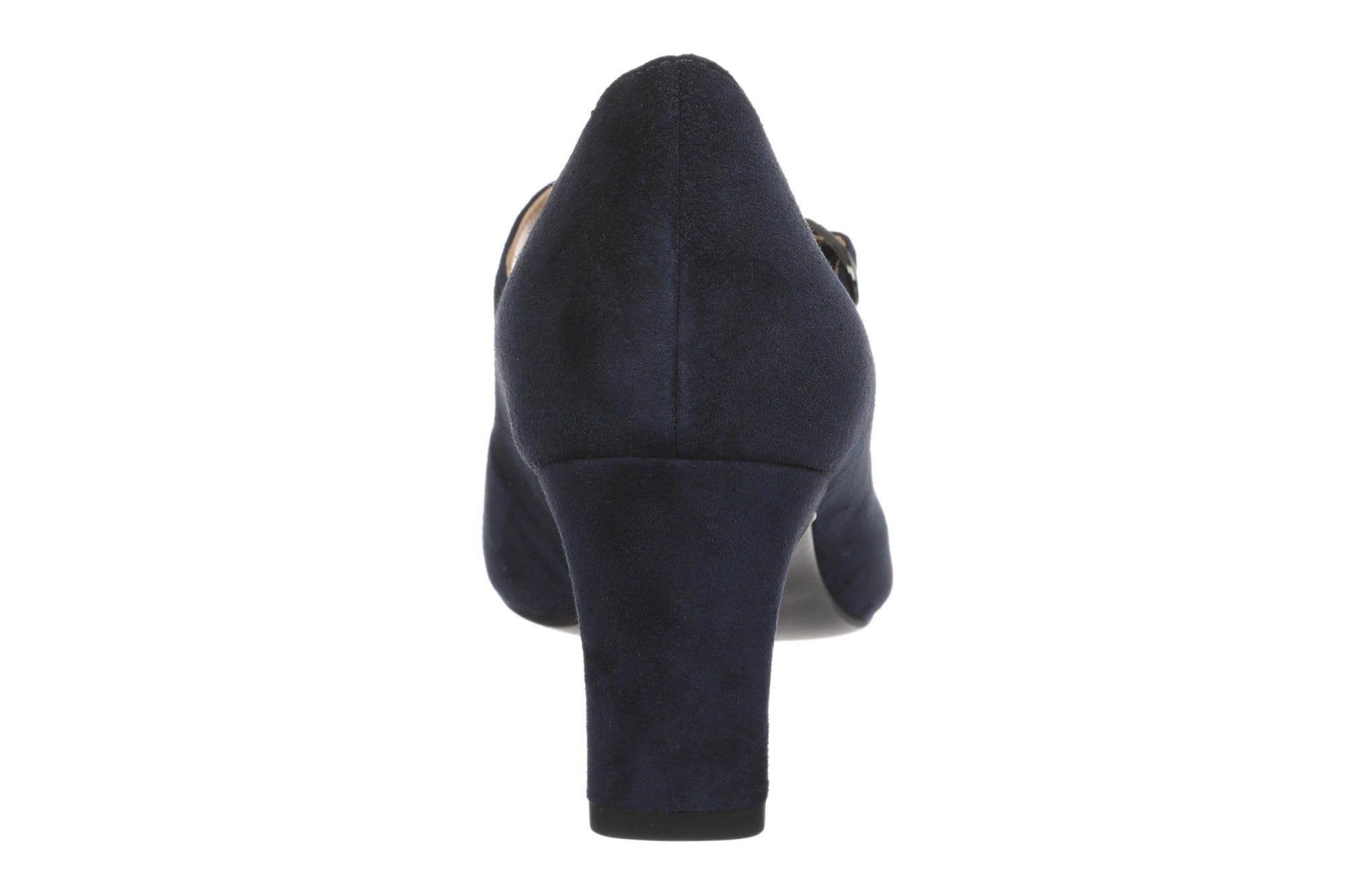 Vionic Samira Women's Mary Jane Pumps | Arch Support & Timeless Style - Navy Blazer - Back