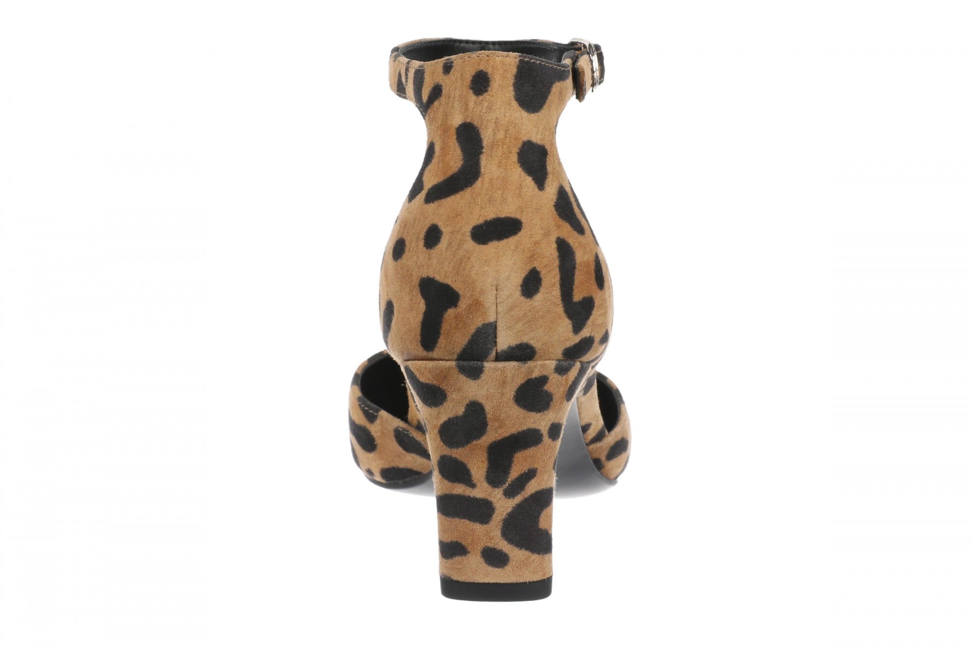 Vionic Scarlett Women's Ankle-Strap Dress Pump - Tan Leopard - Back