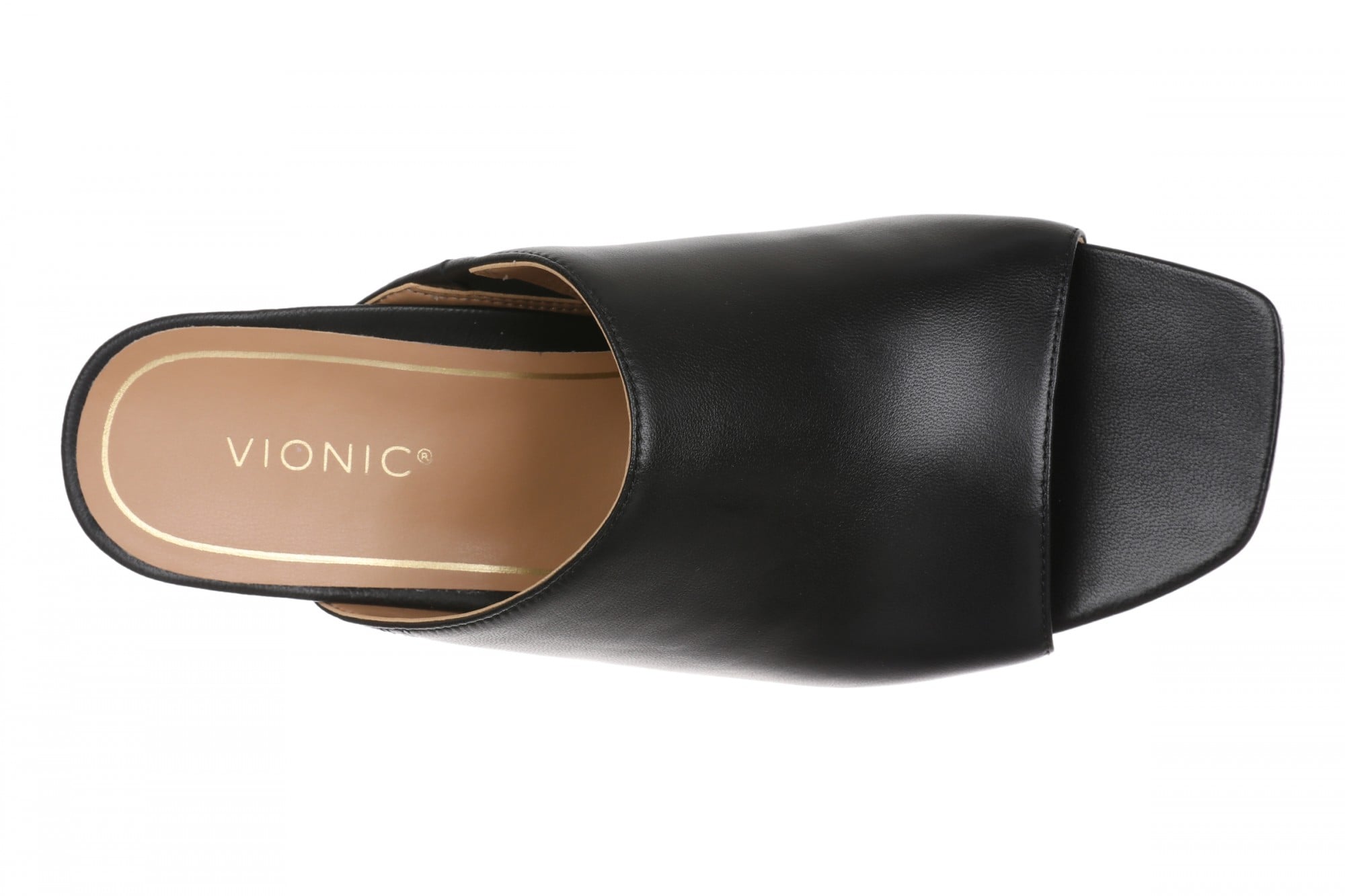 Vionic Charlie Women's Slide Sandal - Black - Top