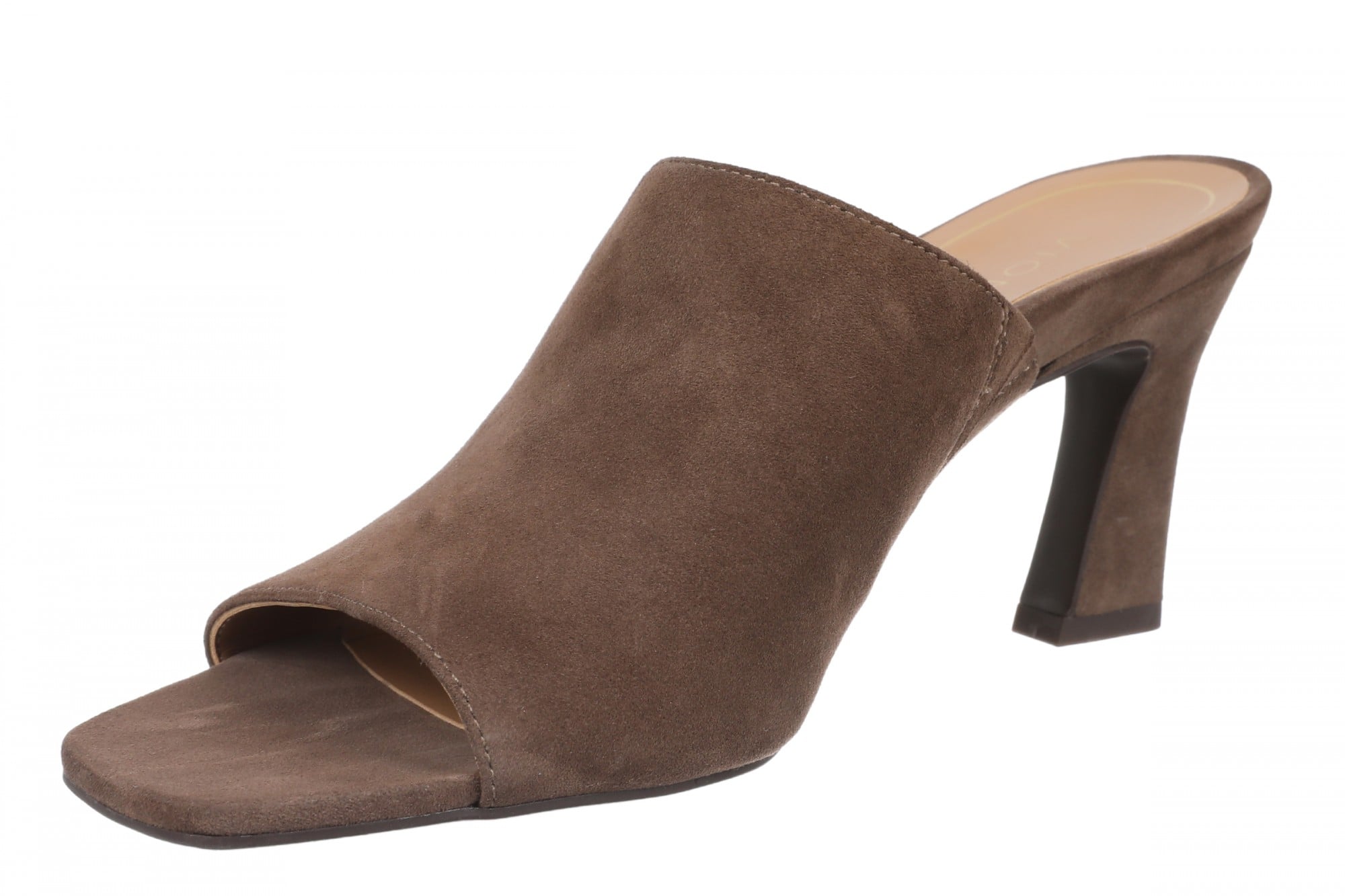 Vionic Charlie Women's Slide Sandal - Driftwood - Left angle