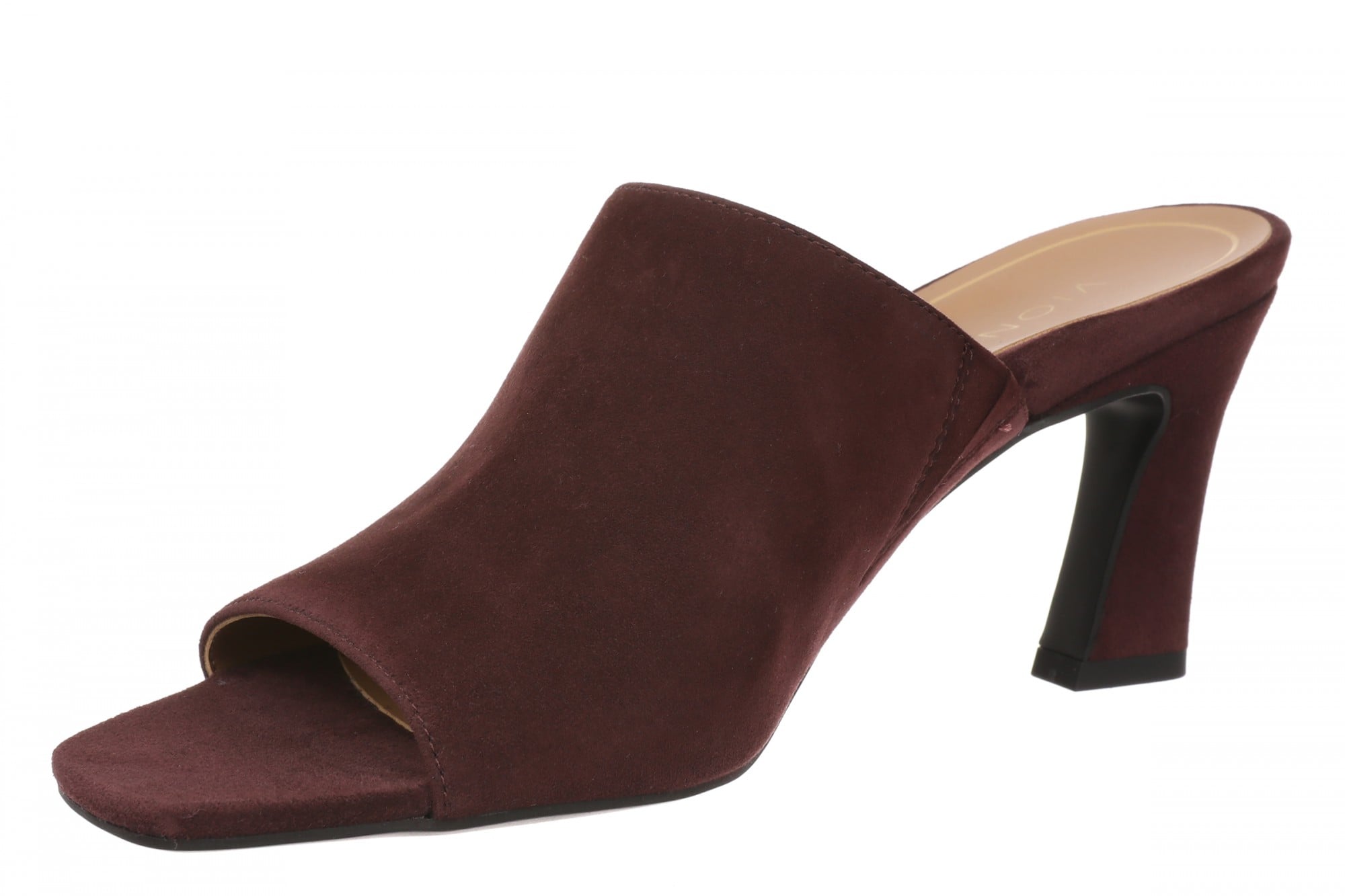 Vionic Charlie Women's Slide Sandal - Mulled Wine - Left angle