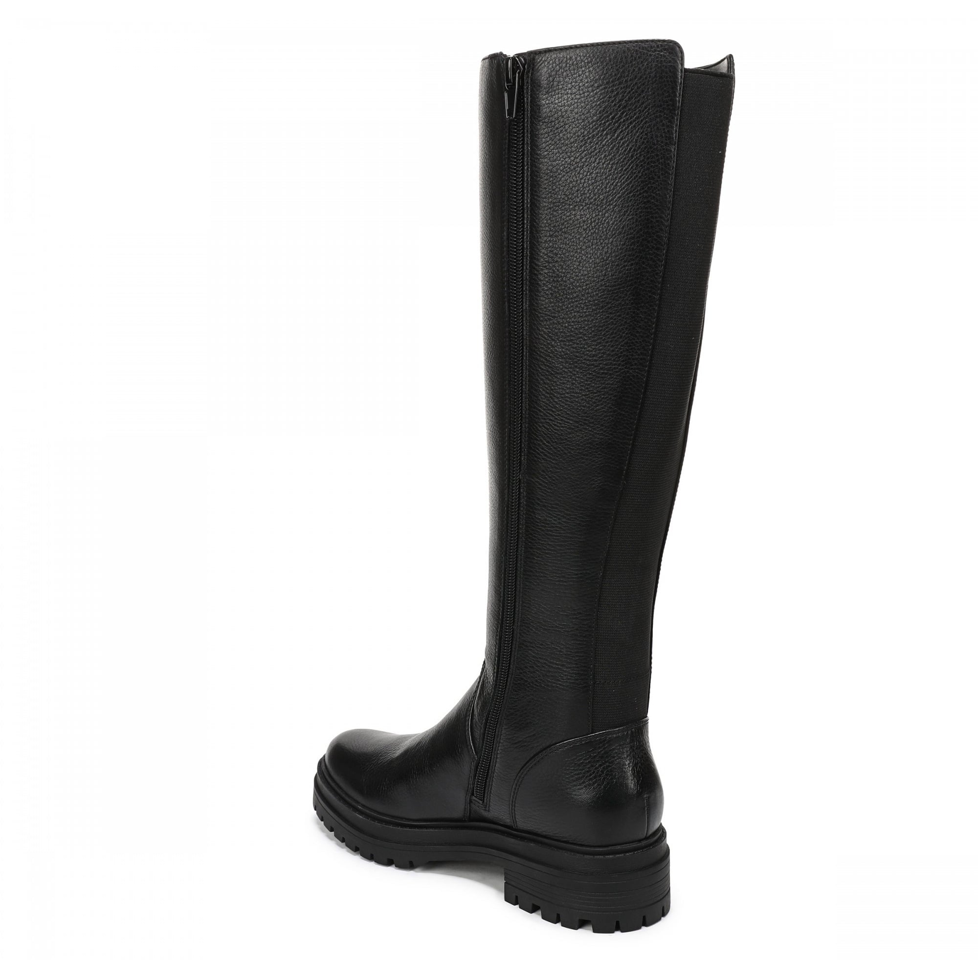 Vionic Gretchen Women's Boots - Black Tumbled Leather - Technology