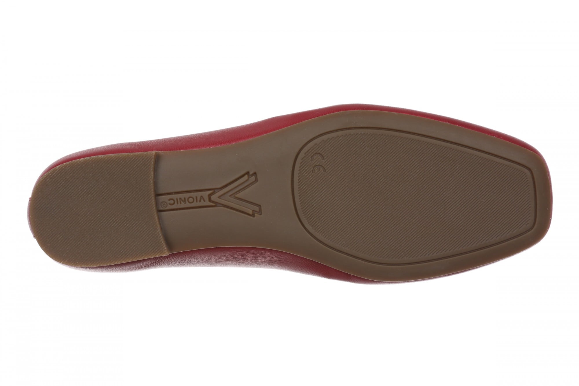 Vionic Henley Women's Slip-On Loafer - Tibetan Red - Bottom