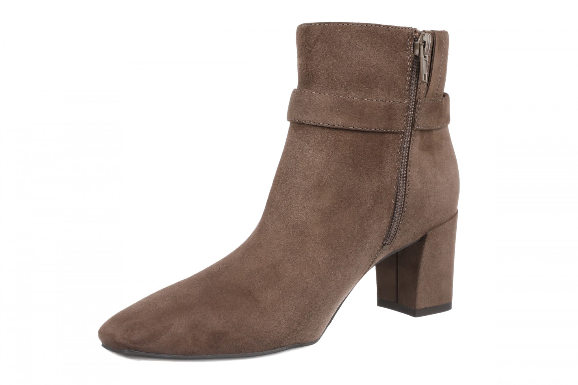 Vionic Saskia Women's Ankle Bootie - Driftwood - Left angle