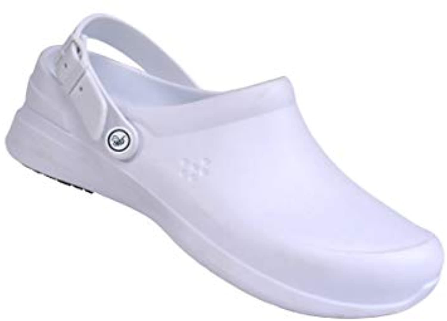 Joybees Work Clog - Unisex Slip Resistant Professional Shoe in White