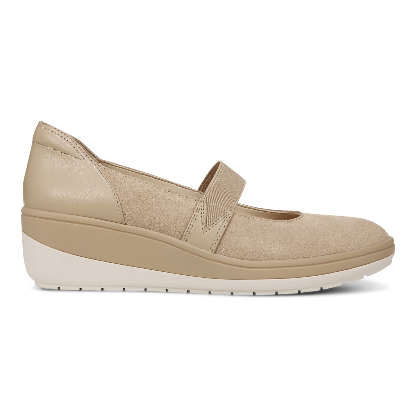 Vionic Judie Women's Mary Jane Wedge Casual Shoe - Wheat - Right side