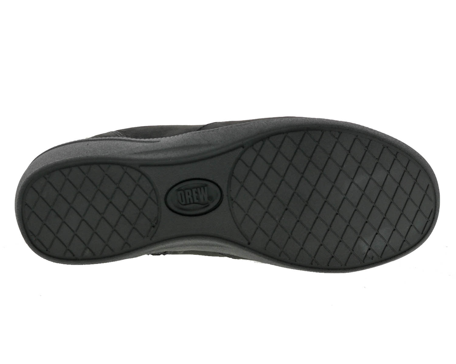 Drew Jayla Women's Orthotic Boots - Black Nubuck - Sole View