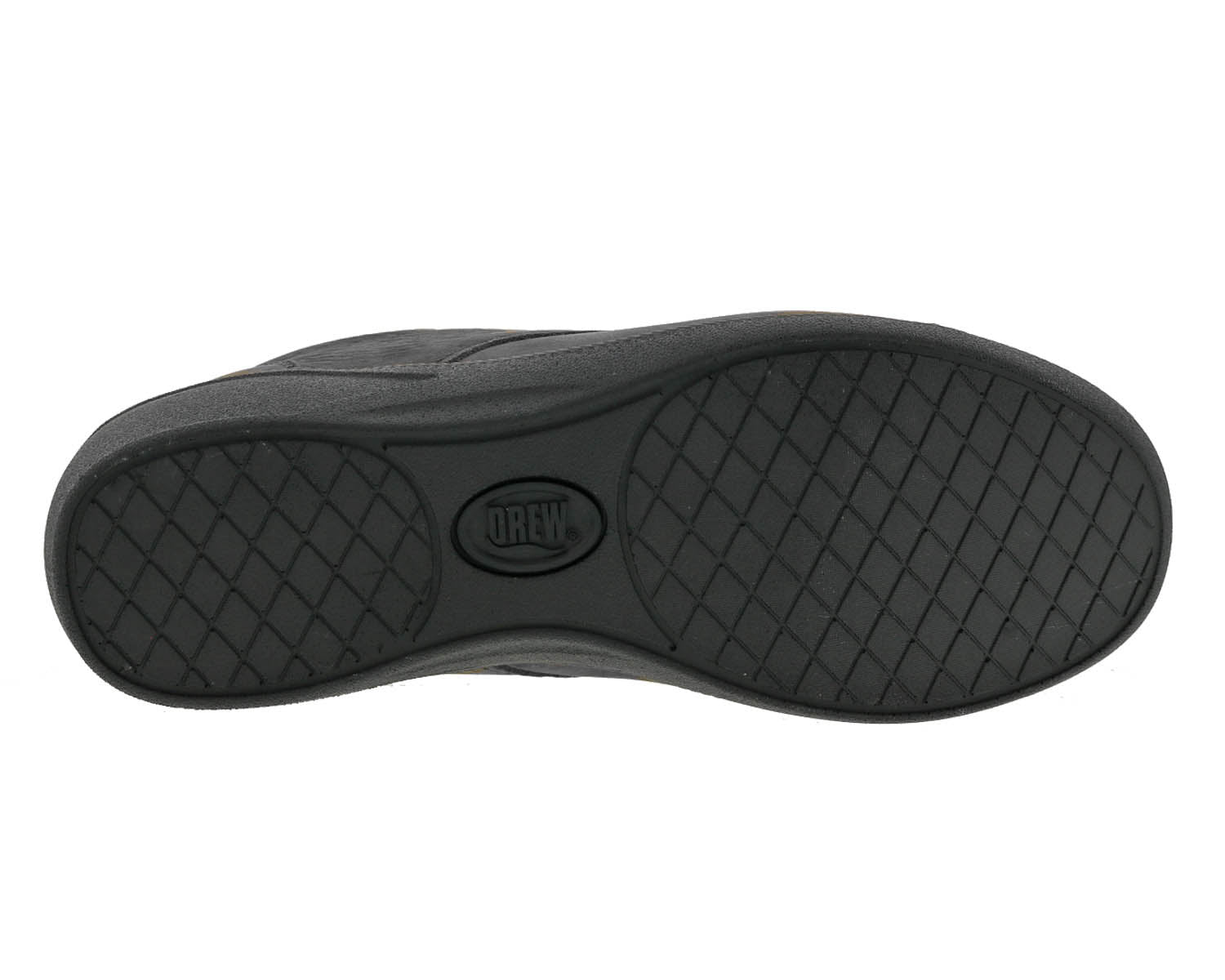 Drew Jemma Women's Therapeutic Shoe - Black Leather - Top View
