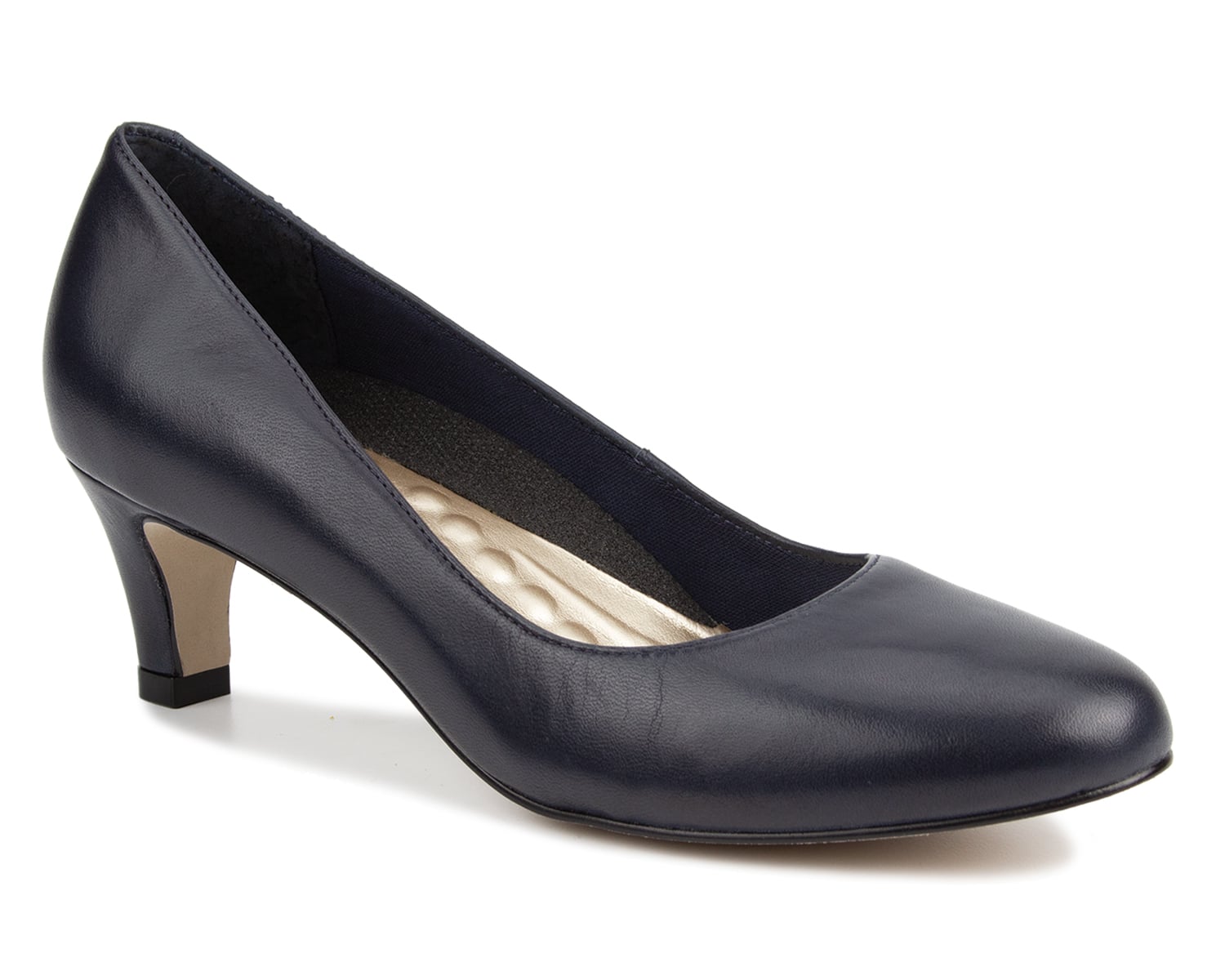 NAVY BLUE LEATHER