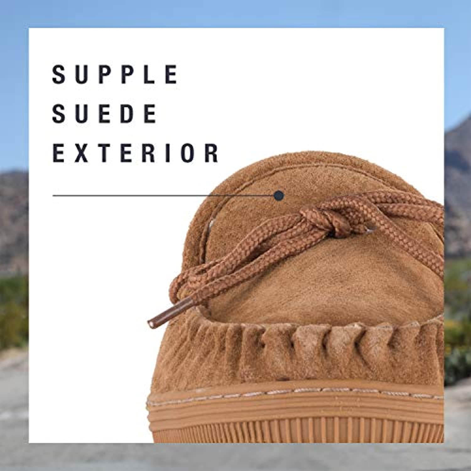 Lamo Kids' Moc Kids Slippers - Chestnut