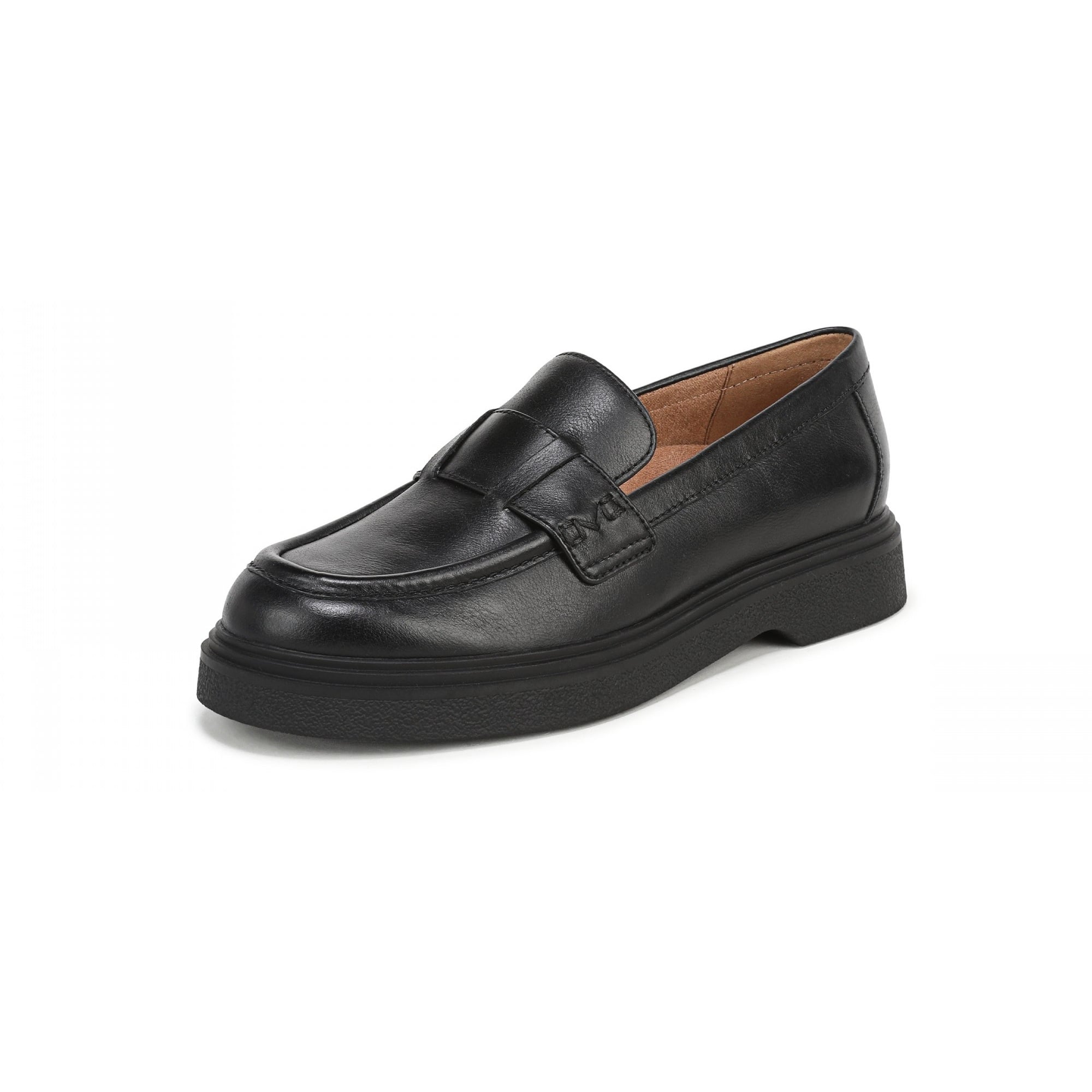 Vionic Dolores Women's Loafer-Flats - Black - Angle Main