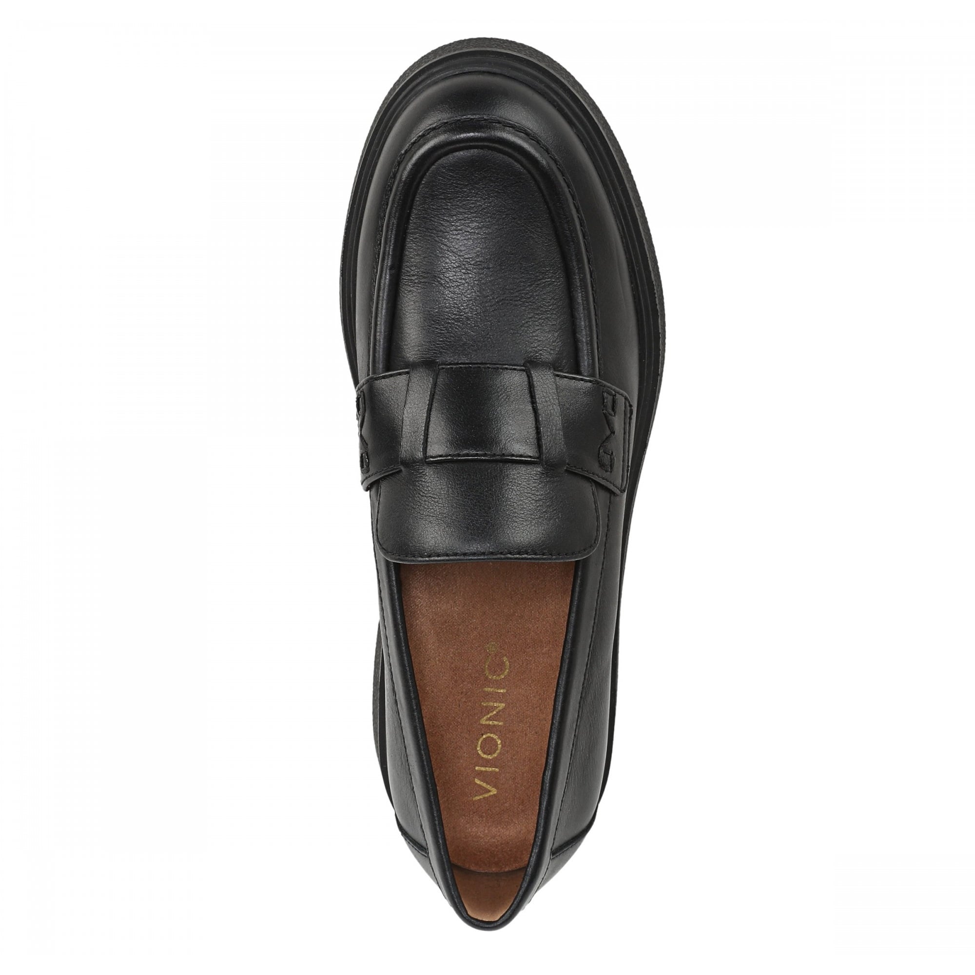 Vionic Dolores Women's Loafer-Flats - Black - Top