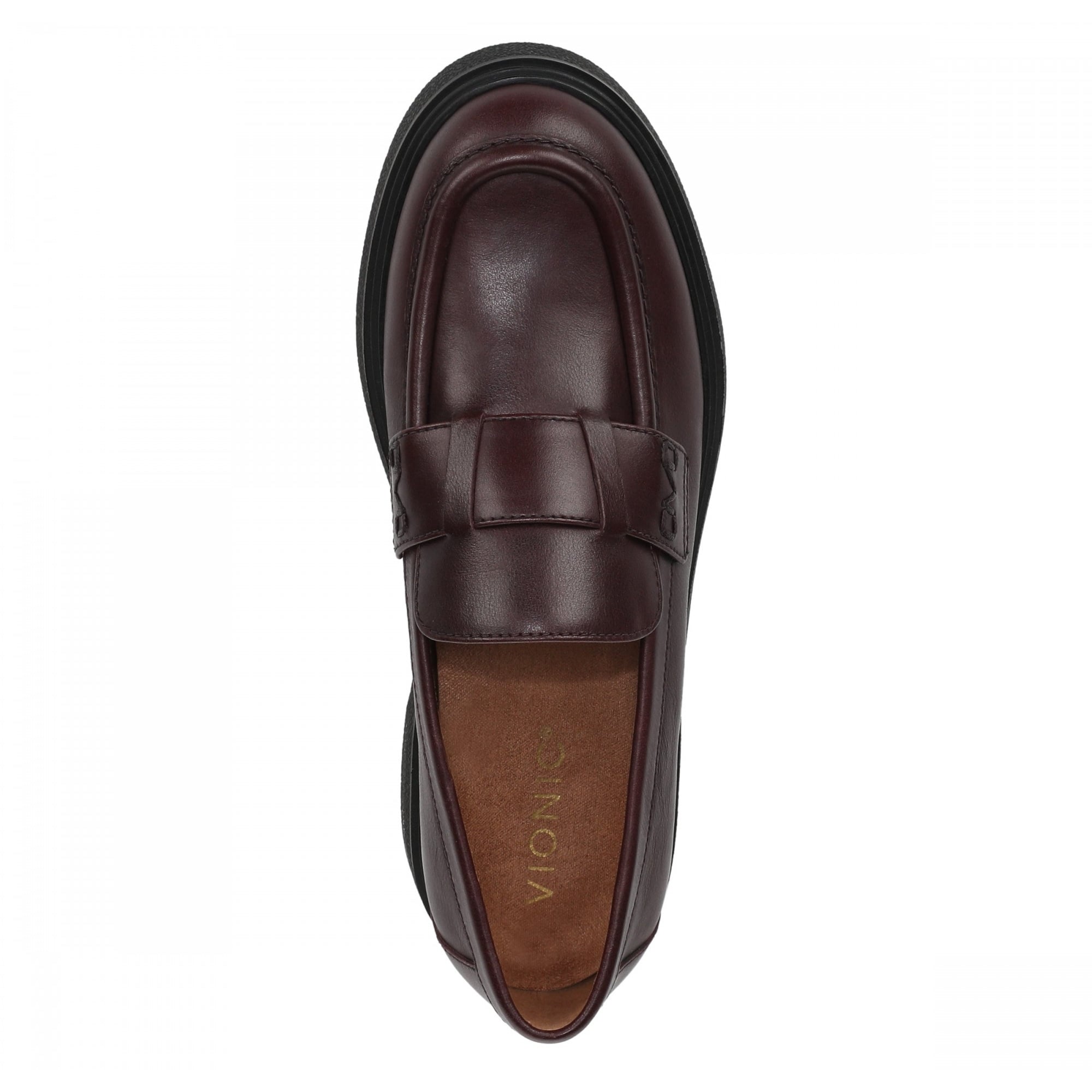 Vionic Dolores Women's Loafer-Flats - Mulled Wine - Top