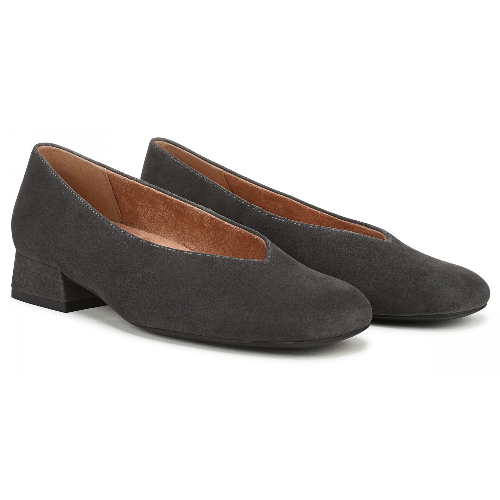 Vionic Petra Women's Ballet Flats - Grunge Grey - Pair
