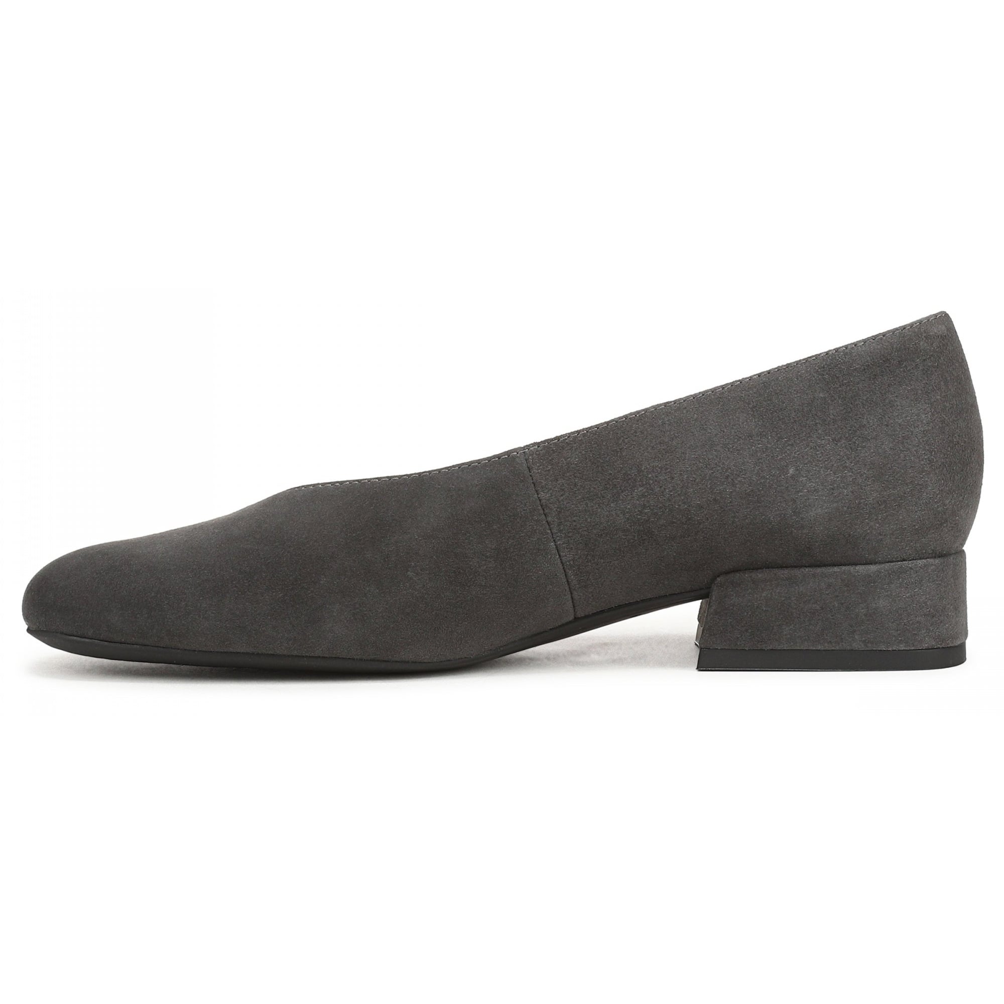 Vionic Petra Women's Ballet Flats - Grunge Grey - Side