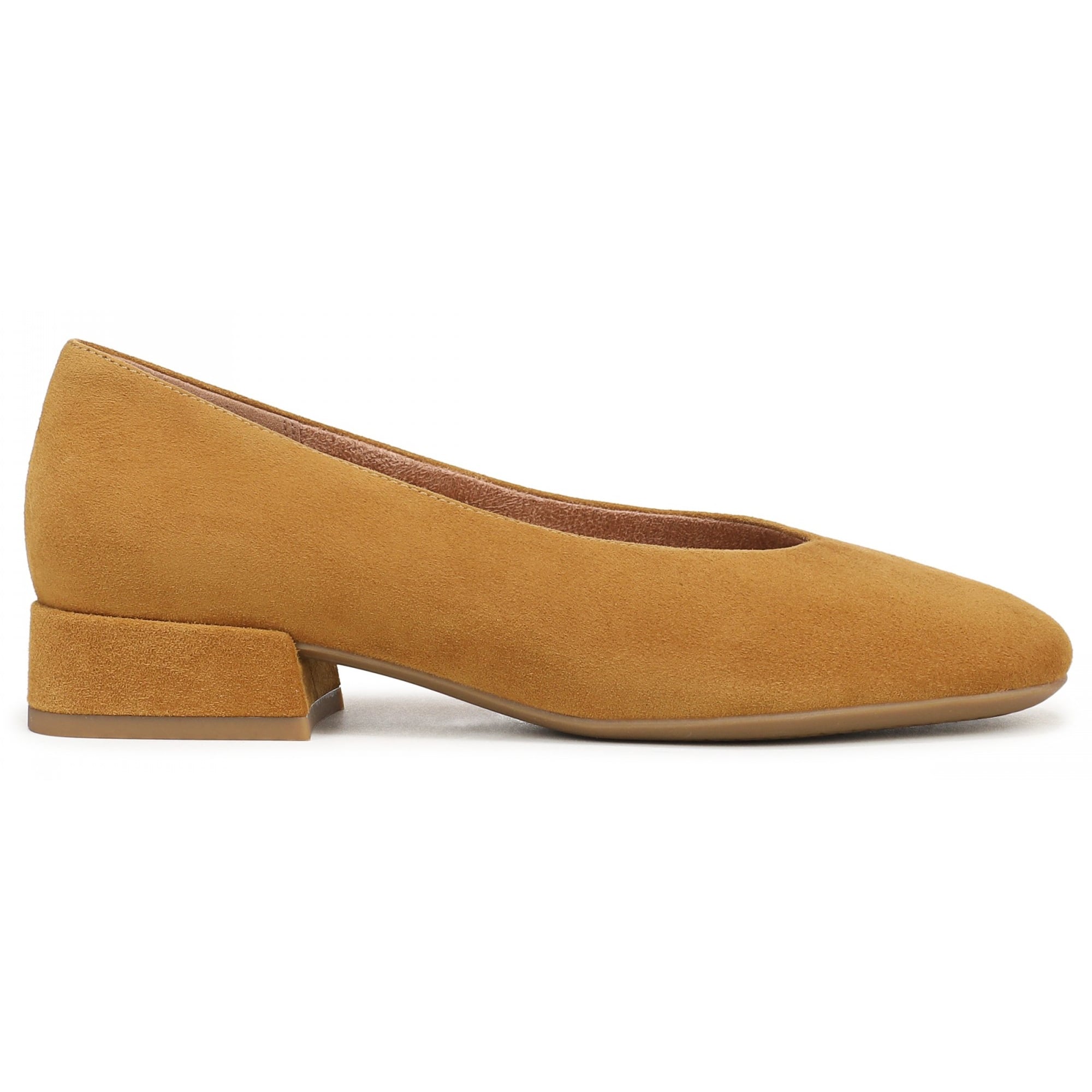 Vionic Petra Women's Ballet Flats - Golden Brown - Side