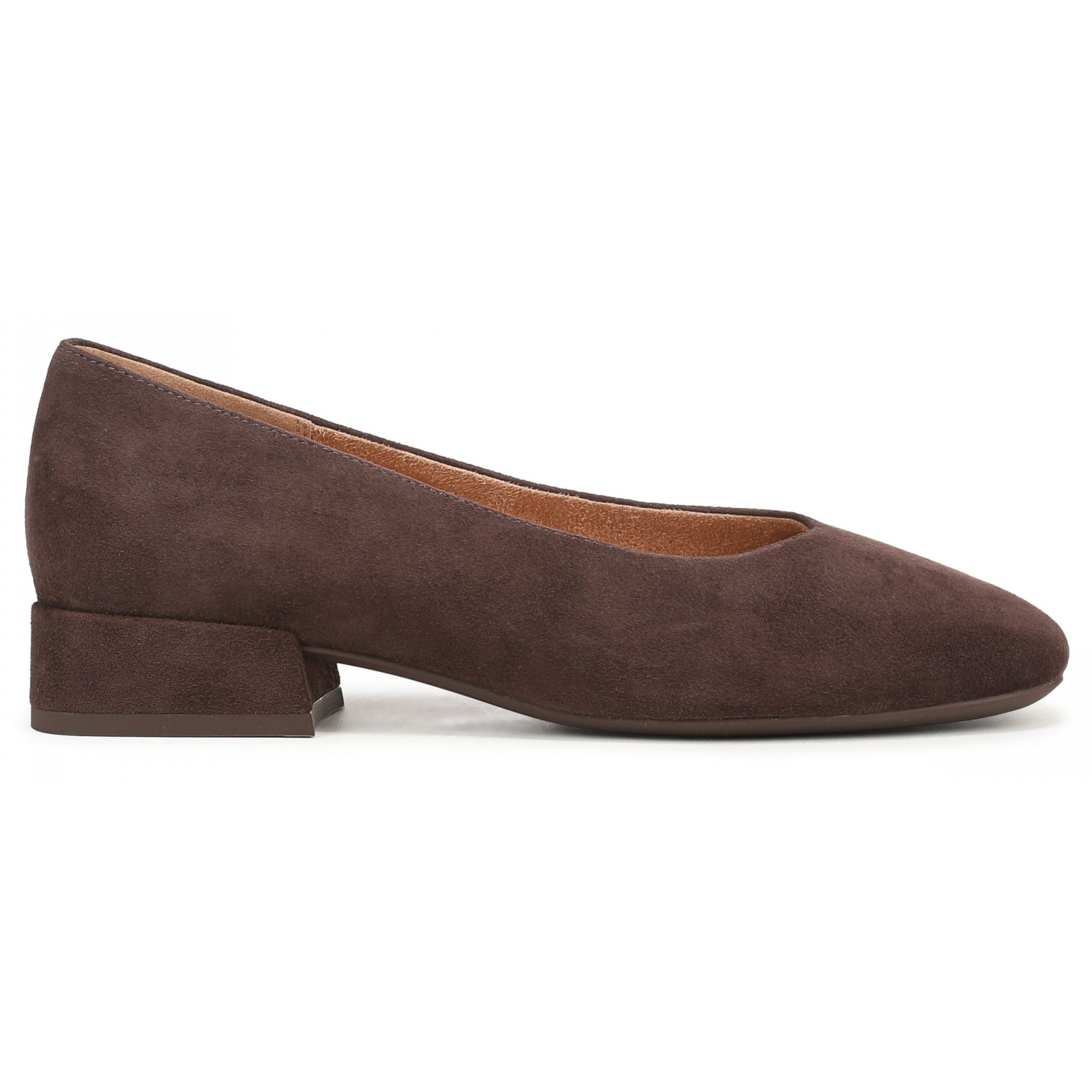 Vionic Petra Women's Ballet Flats - Chocolate Ganache - Side