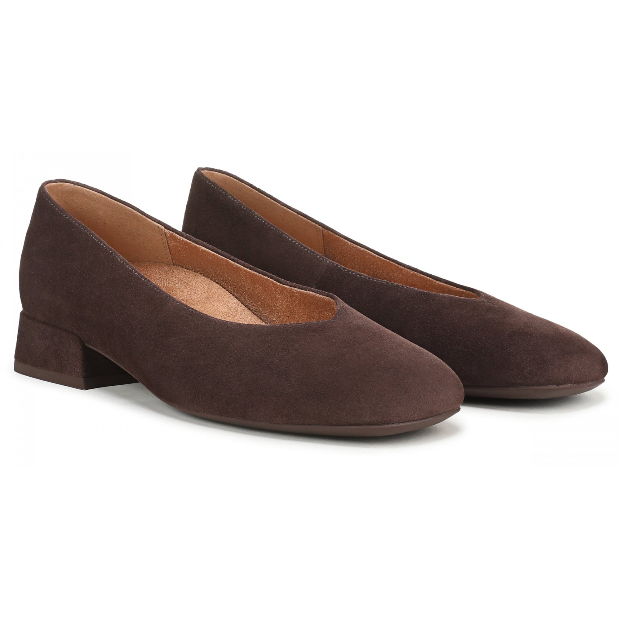 Vionic Petra Women's Ballet Flats - Chocolate Ganache - Pair
