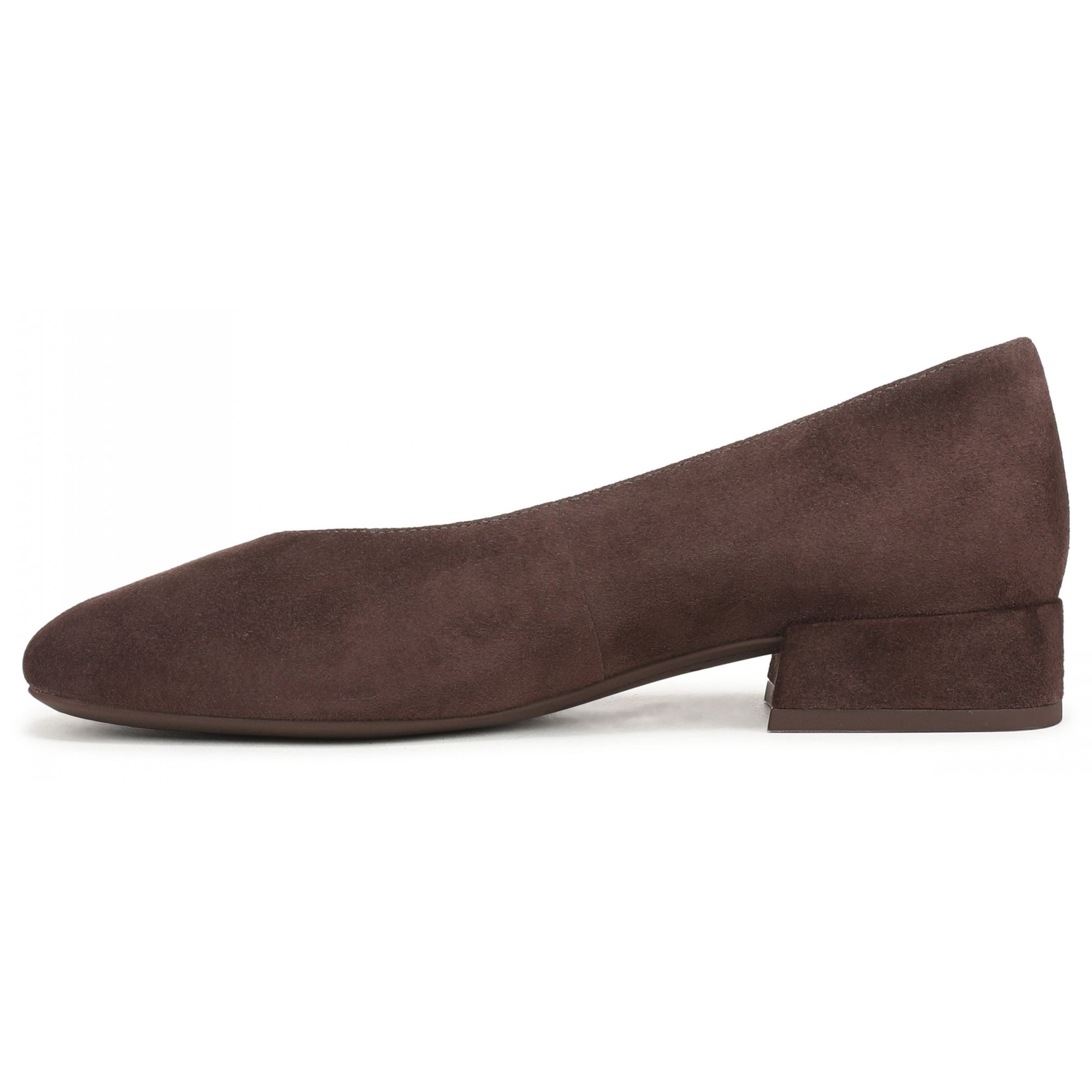 Vionic Petra Women's Ballet Flats - Chocolate Ganache - Side