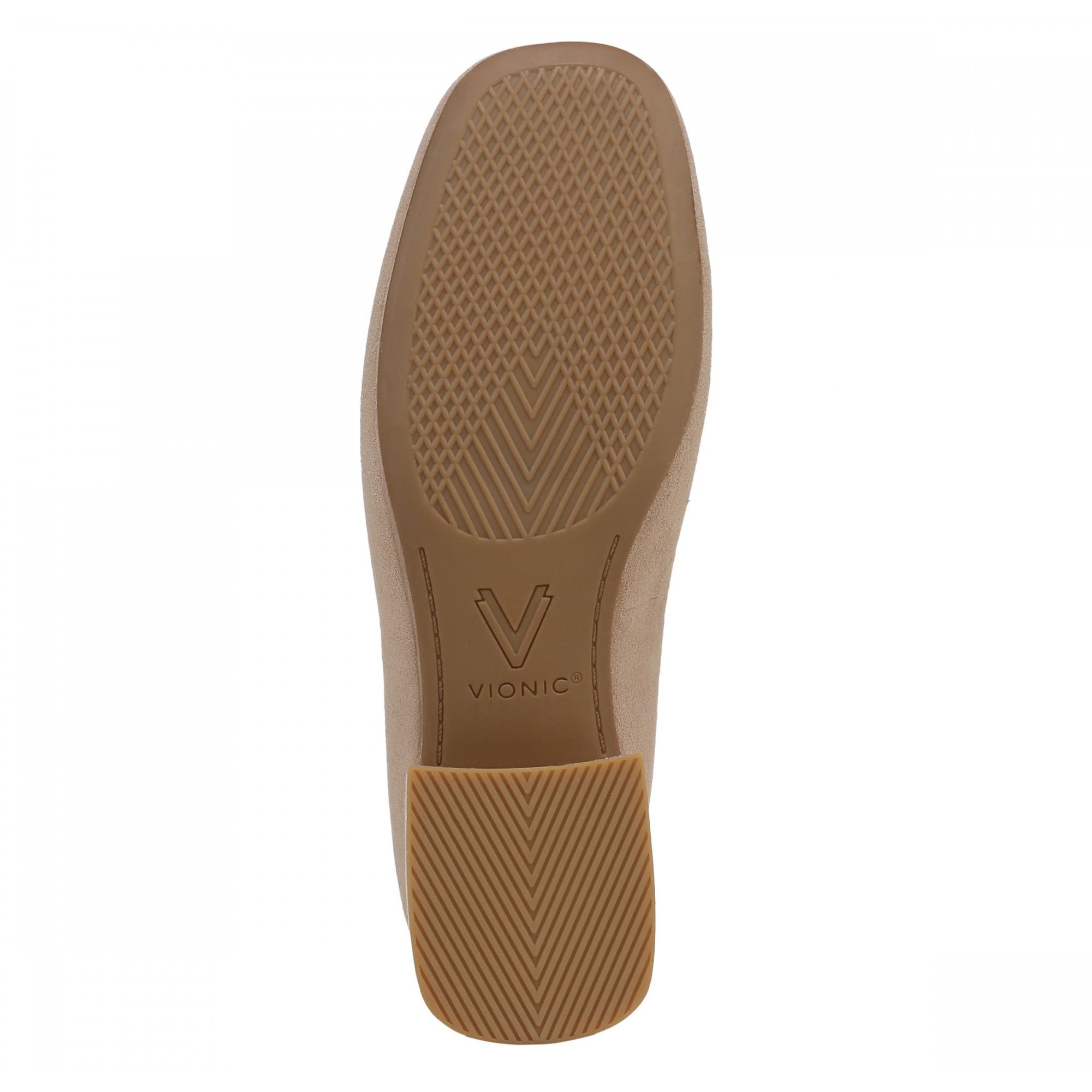 Vionic Petra Women's Ballet Flats - Desert Sand - Sole/Bottom
