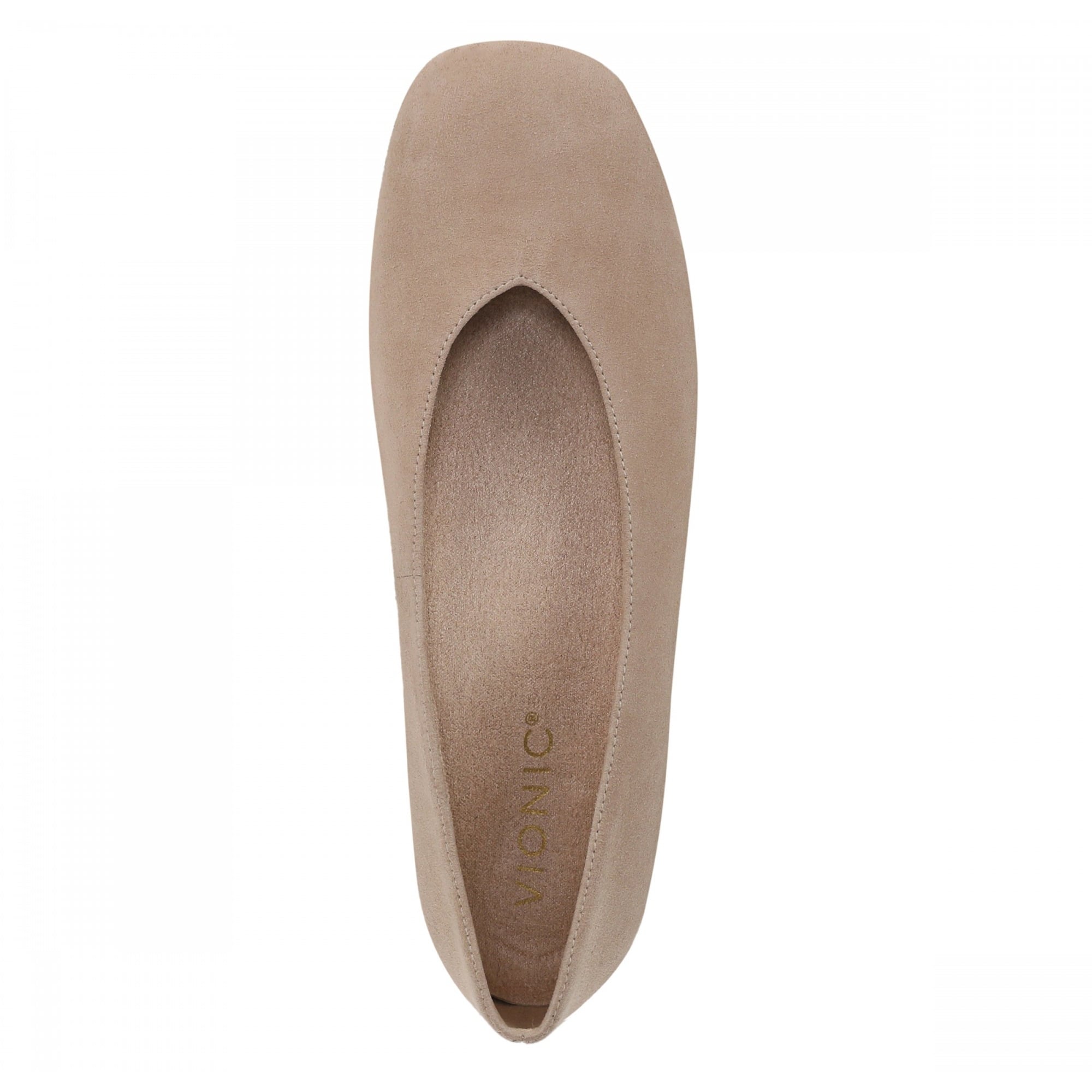 Vionic Petra Women's Ballet Flats - Desert Sand - Top