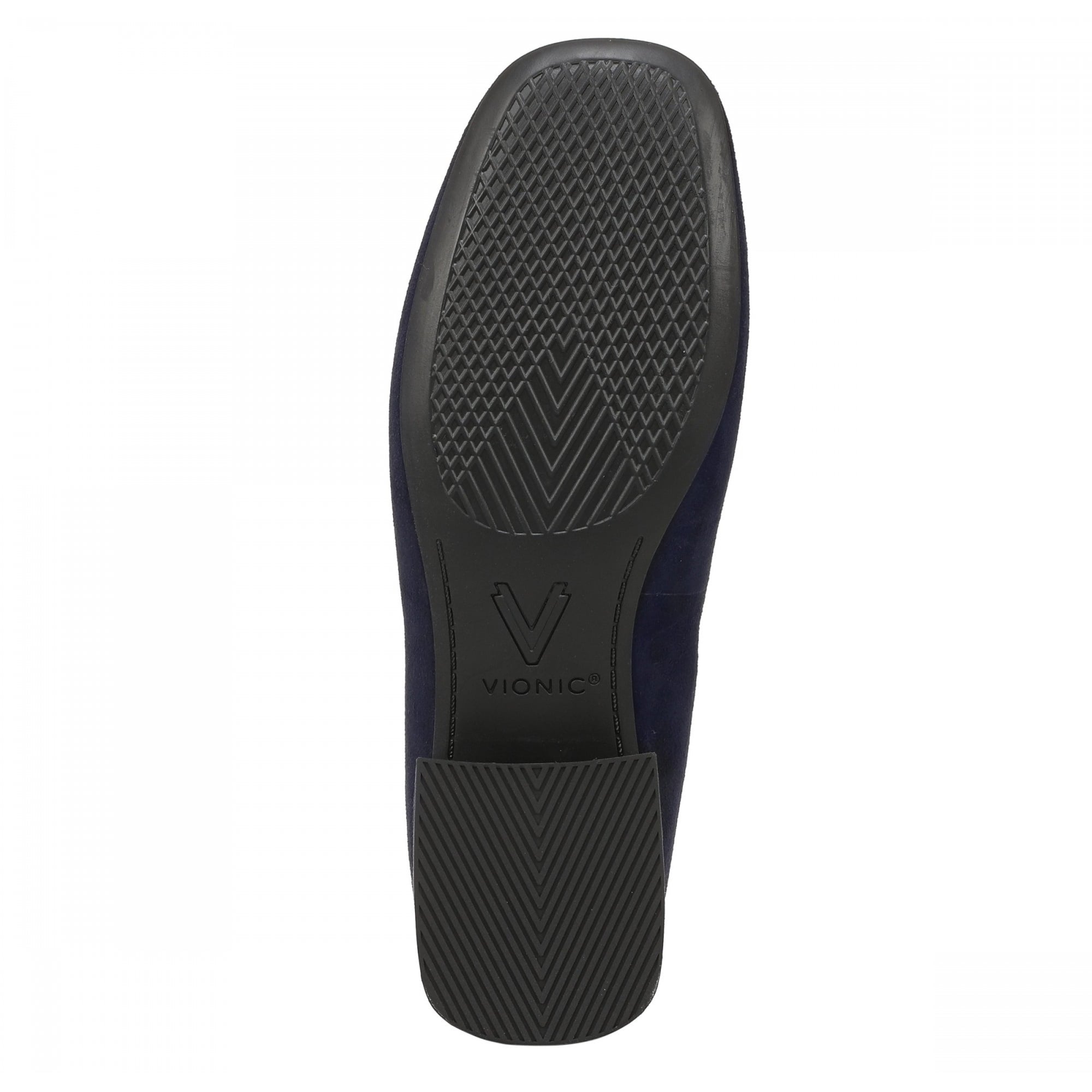 Vionic Petra Women's Ballet Flats - Navy Blazer - Sole/Bottom