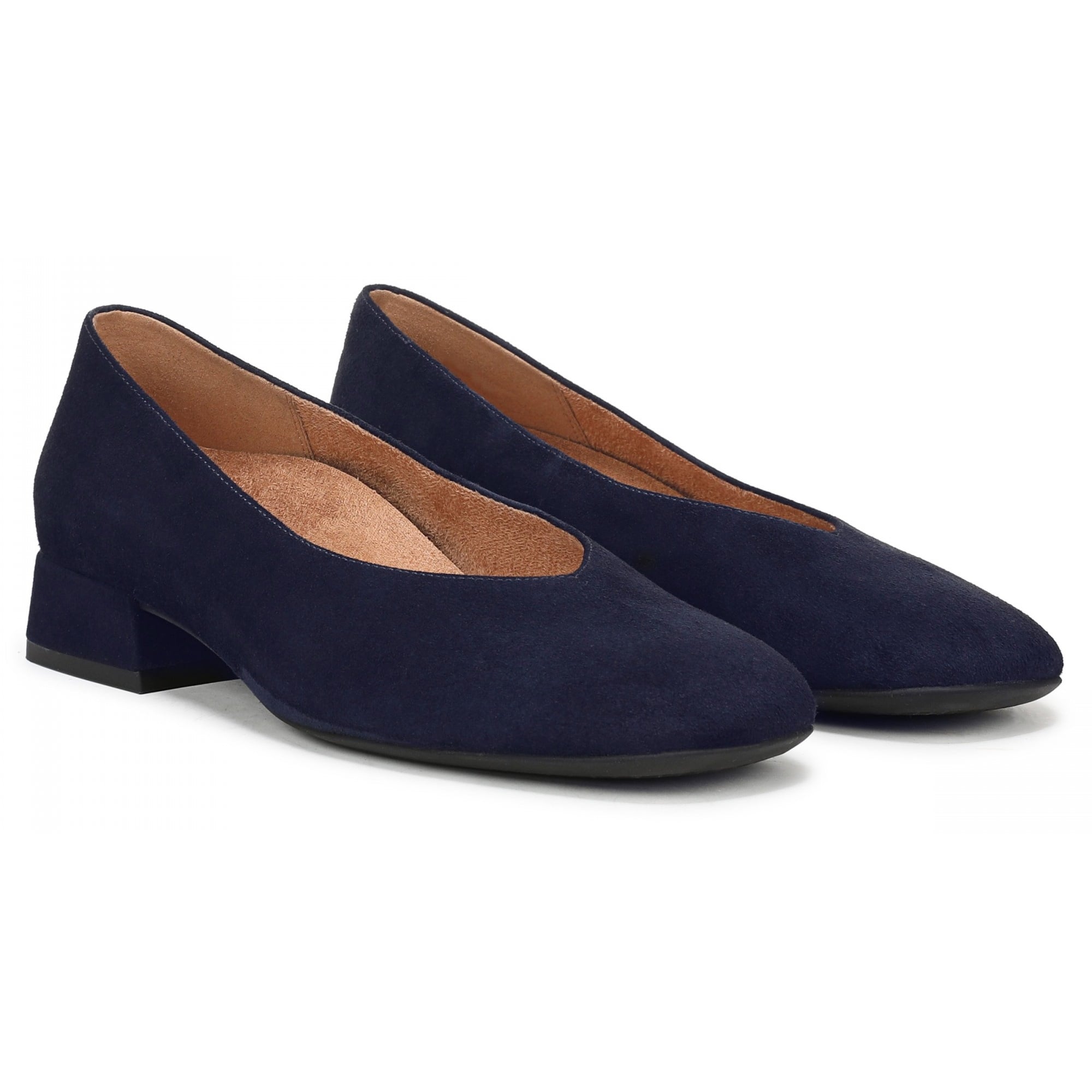 Vionic Petra Women's Ballet Flats - Navy Blazer - Pair