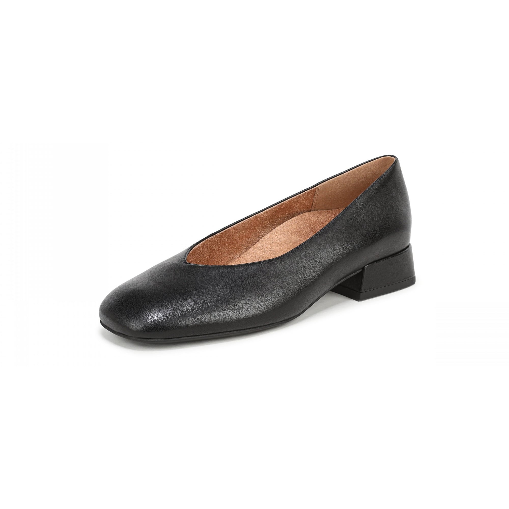 Vionic Petra Women's Ballet Flats - Black - Angle Main