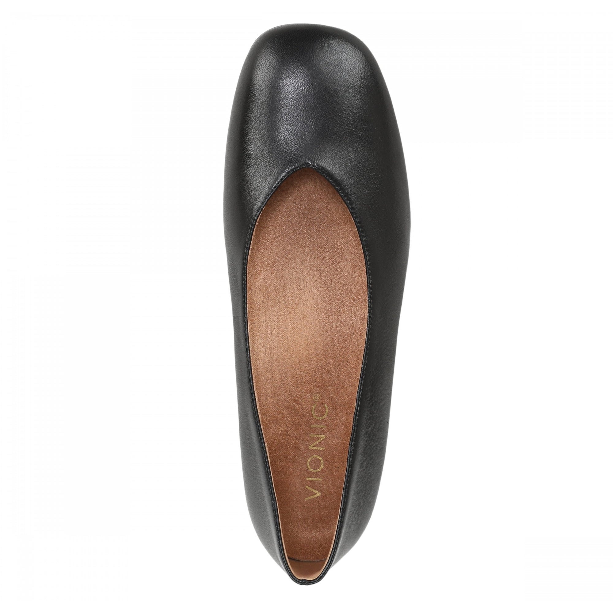 Vionic Petra Women's Ballet Flats - Black - Top