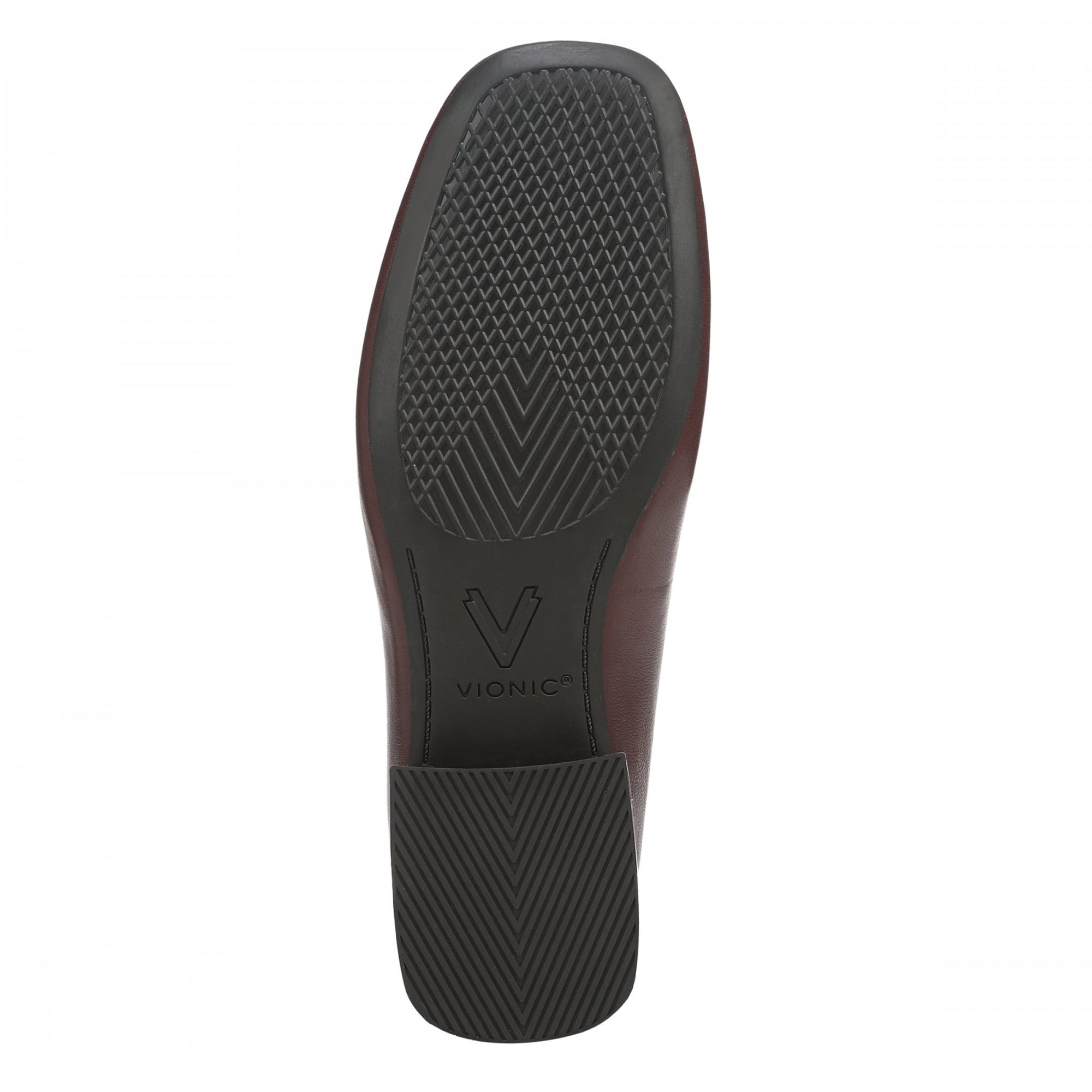 Vionic Petra Women's Ballet Flats - Mulled Wine - Sole/Bottom