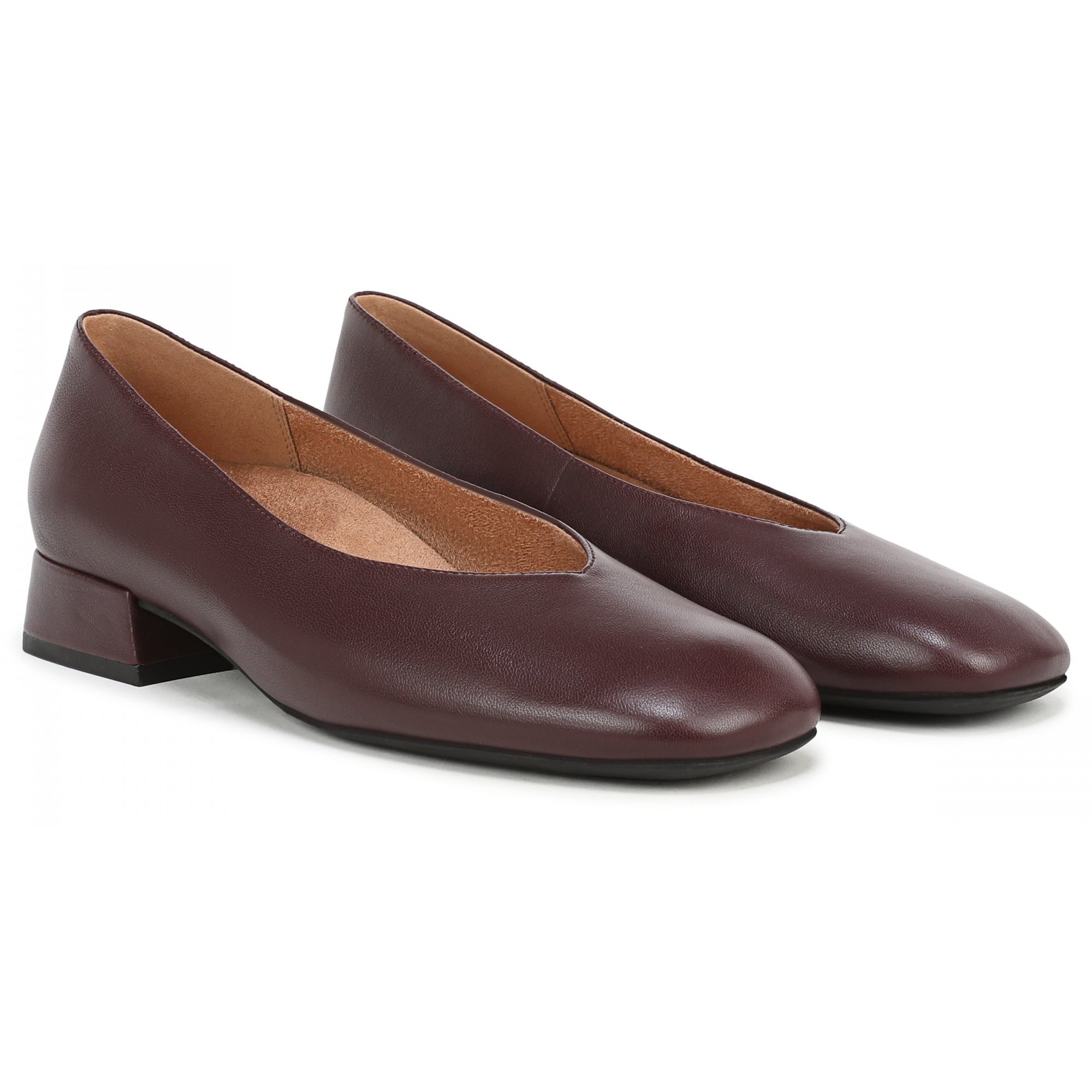 Vionic Petra Women's Ballet Flats - Mulled Wine - Pair