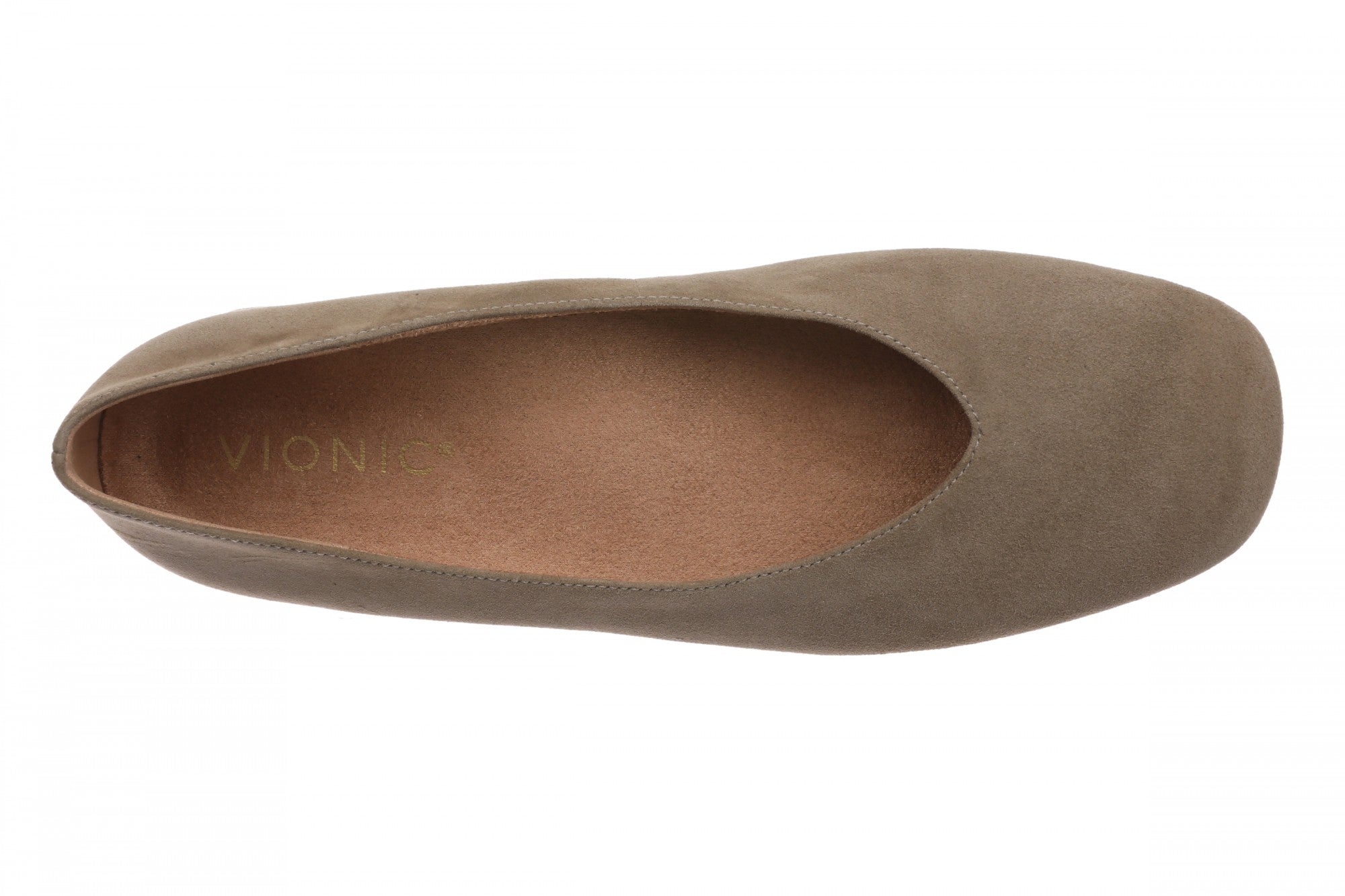 Vionic Petra Women's Ballet Flats - Wild Truffle - Top