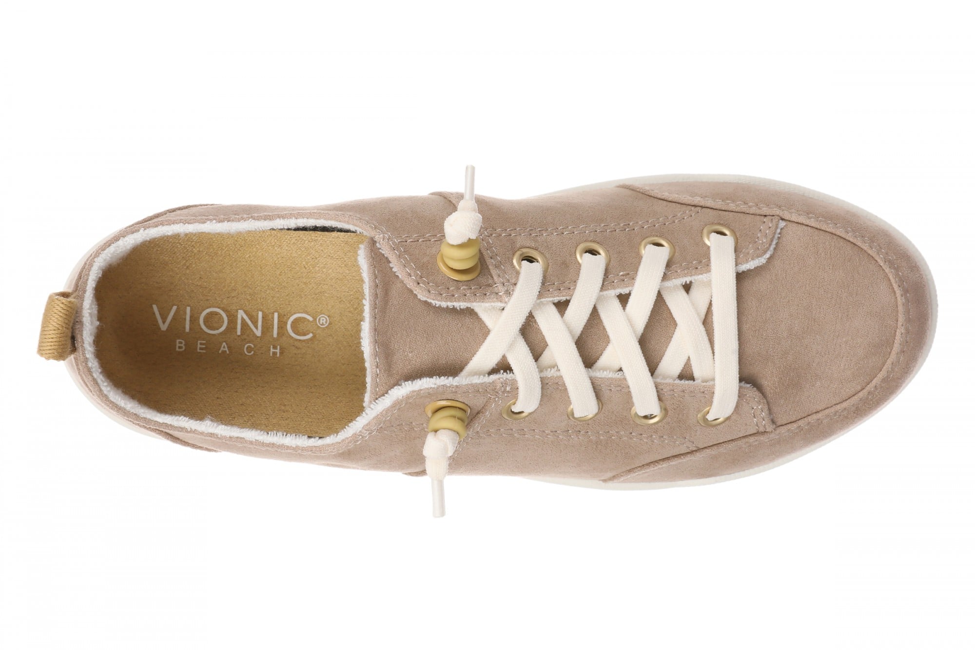 Vionic Pismo 2.0 Women's Fashion Sneakers - Lucid Beige - Top