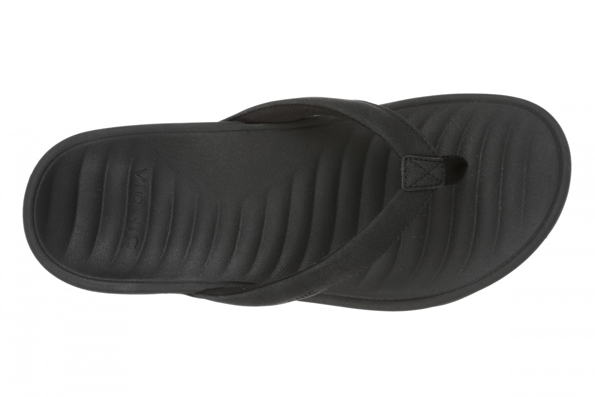 Vionic Tomales Women's Toe-Post Sandal - Black - Top